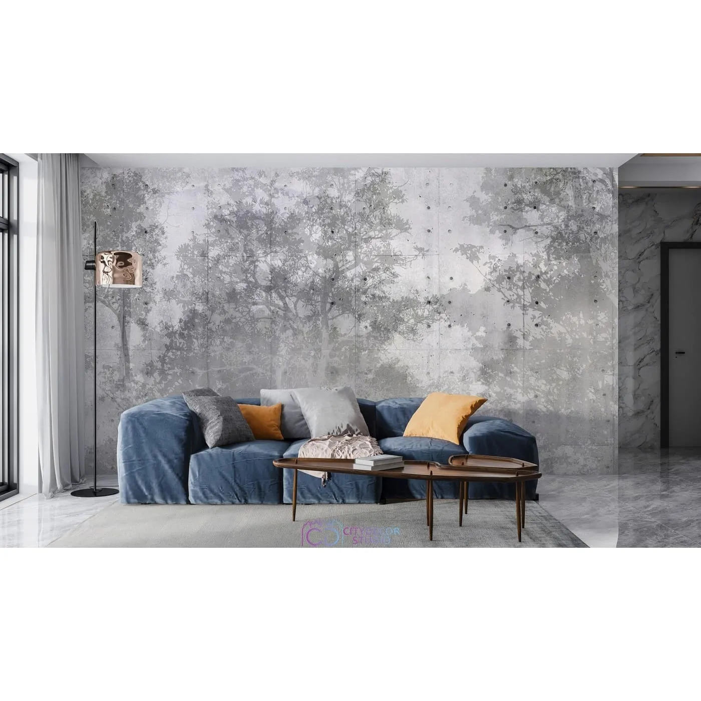 Дизайнерские фотообои по индивидуальному размеру Citydecor Dark Side 32