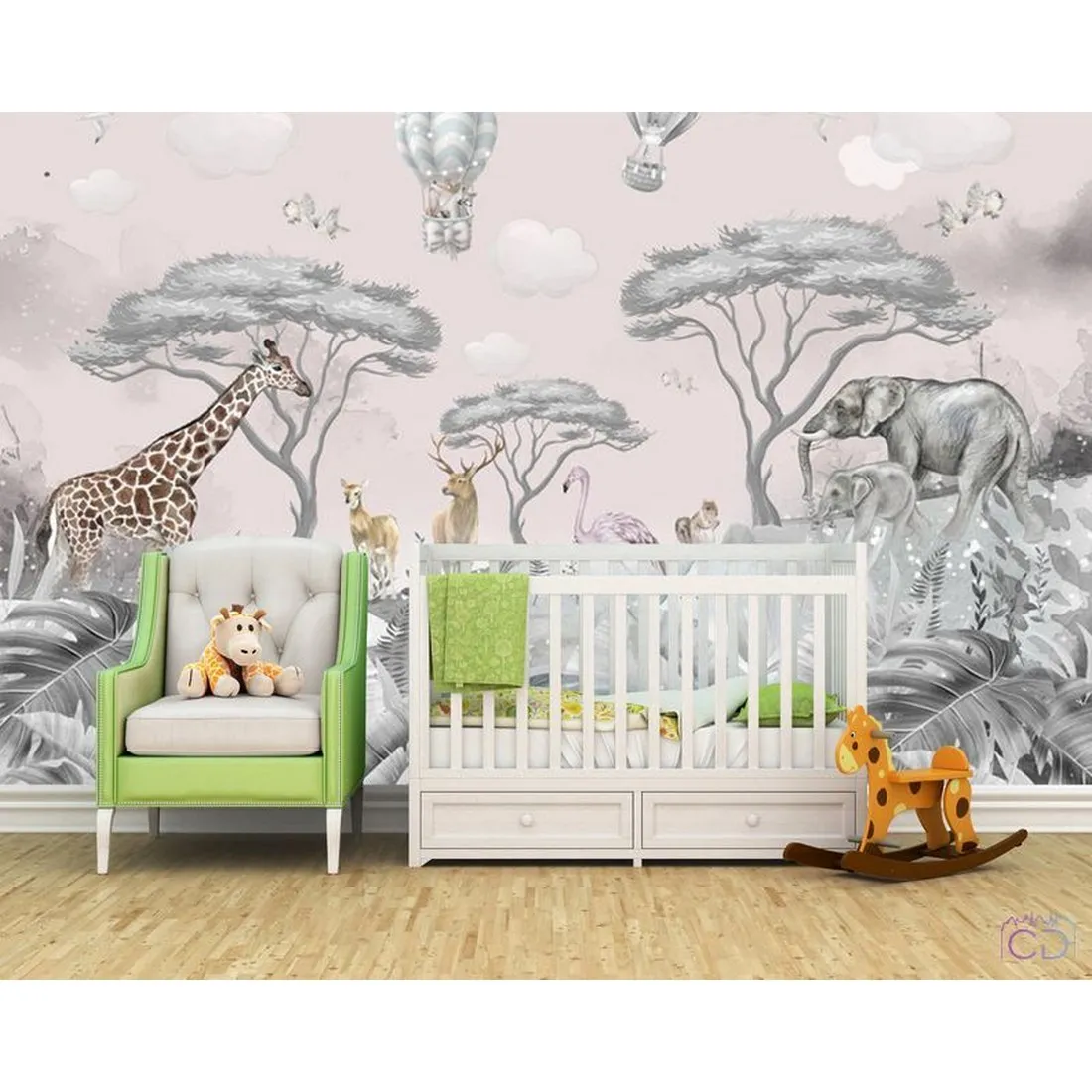 Фотообои на заказ по индивидуальному размеру Citydecor Cute&Lovely 38