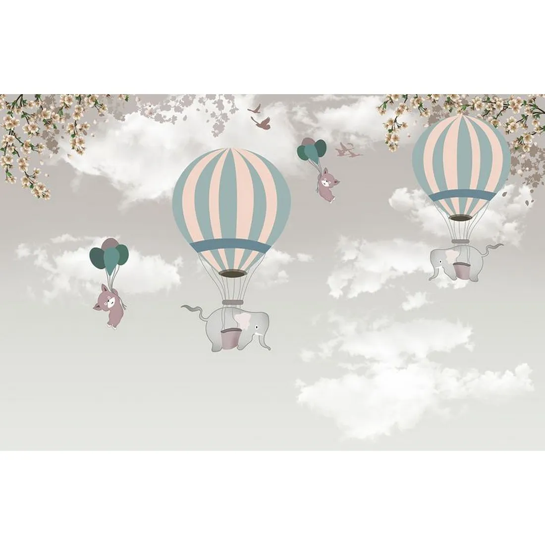 Фотообои на заказ по индивидуальному размеру Citydecor Cute&Lovely 11