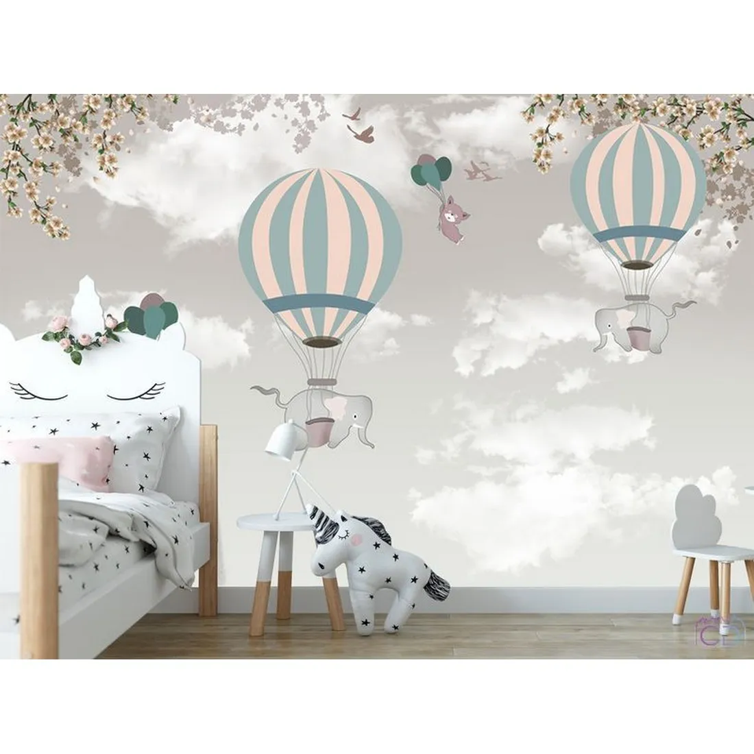 Фотообои на заказ по индивидуальному размеру Citydecor Cute&Lovely 11