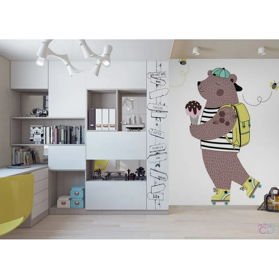 Фотообои на заказ по индивидуальному размеру Citydecor Детская 140