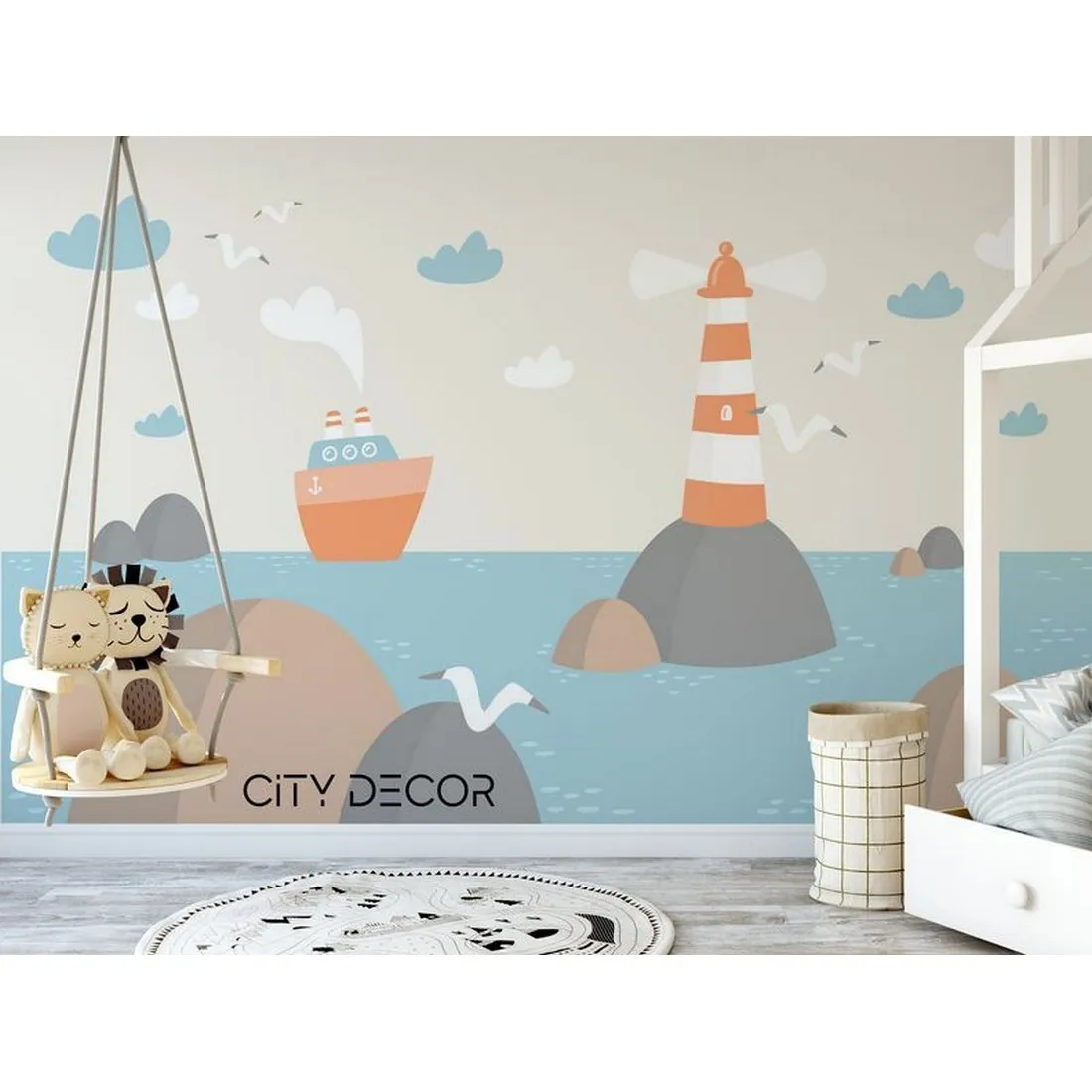 Фотообои на заказ по индивидуальному размеру Citydecor Детская 15