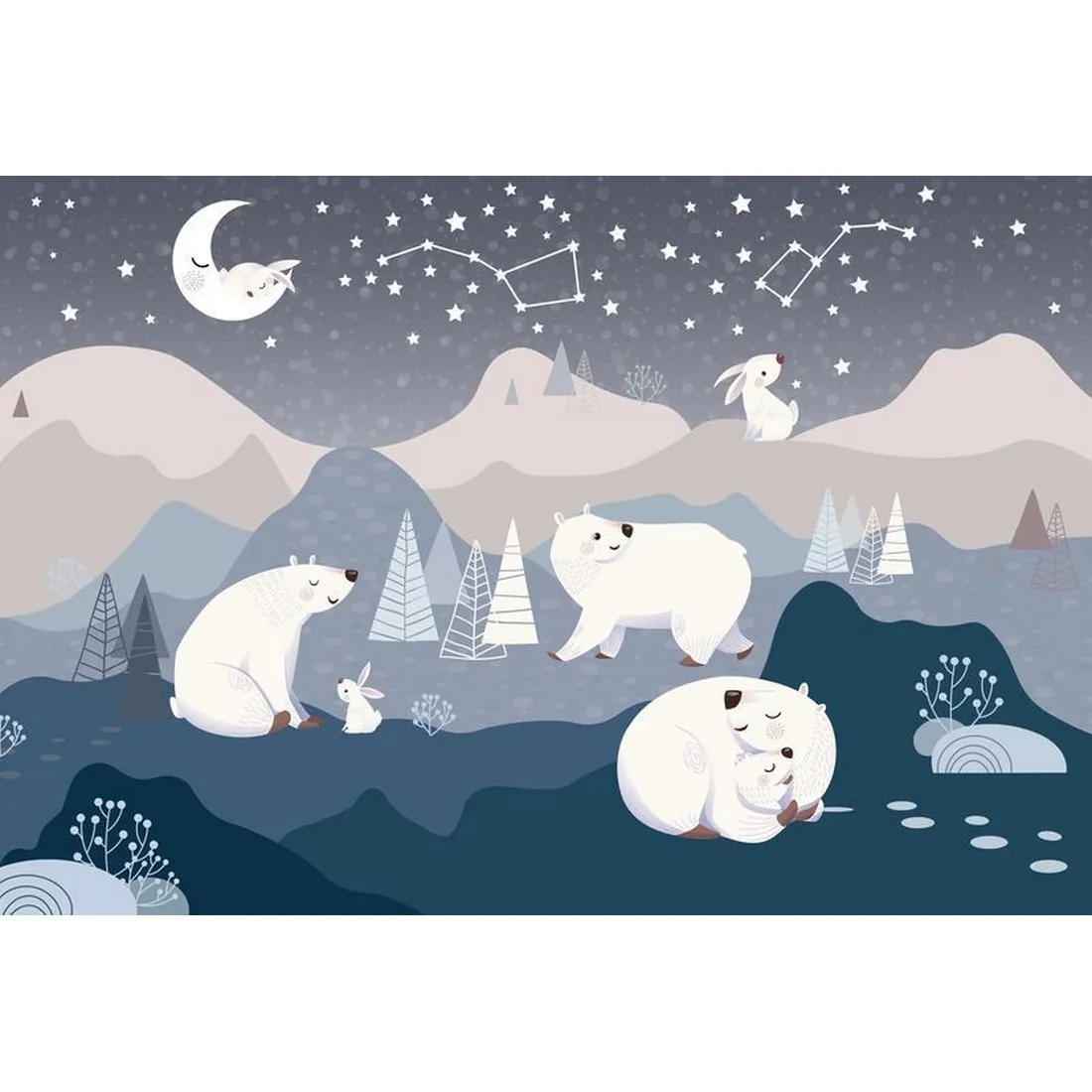 Фотообои на заказ по индивидуальному размеру Citydecor Cute&Lovely 15 