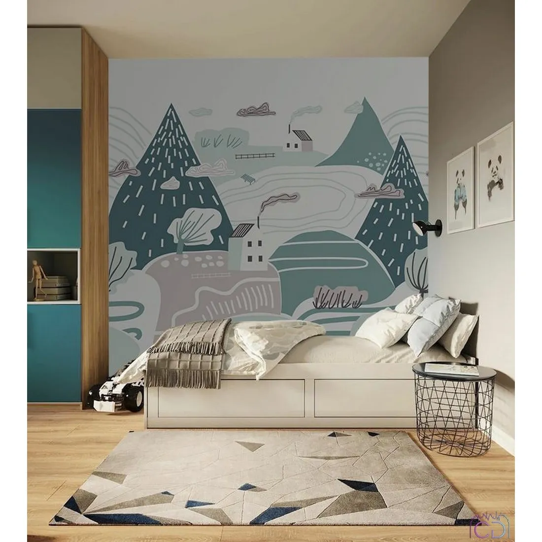 Фотообои на заказ по индивидуальному размеру Citydecor Детская 192