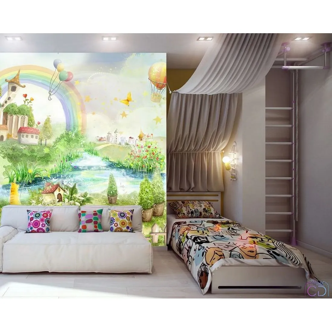 Фотообои на заказ по индивидуальному размеру Citydecor Детская 265