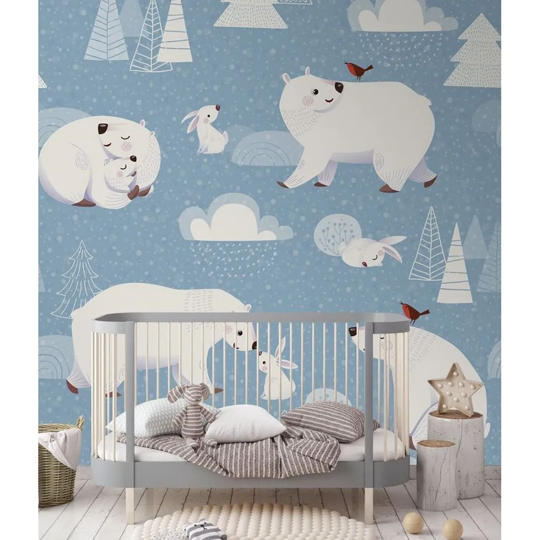 Фотообои на заказ по индивидуальному размеру Citydecor Cute&Lovely 4