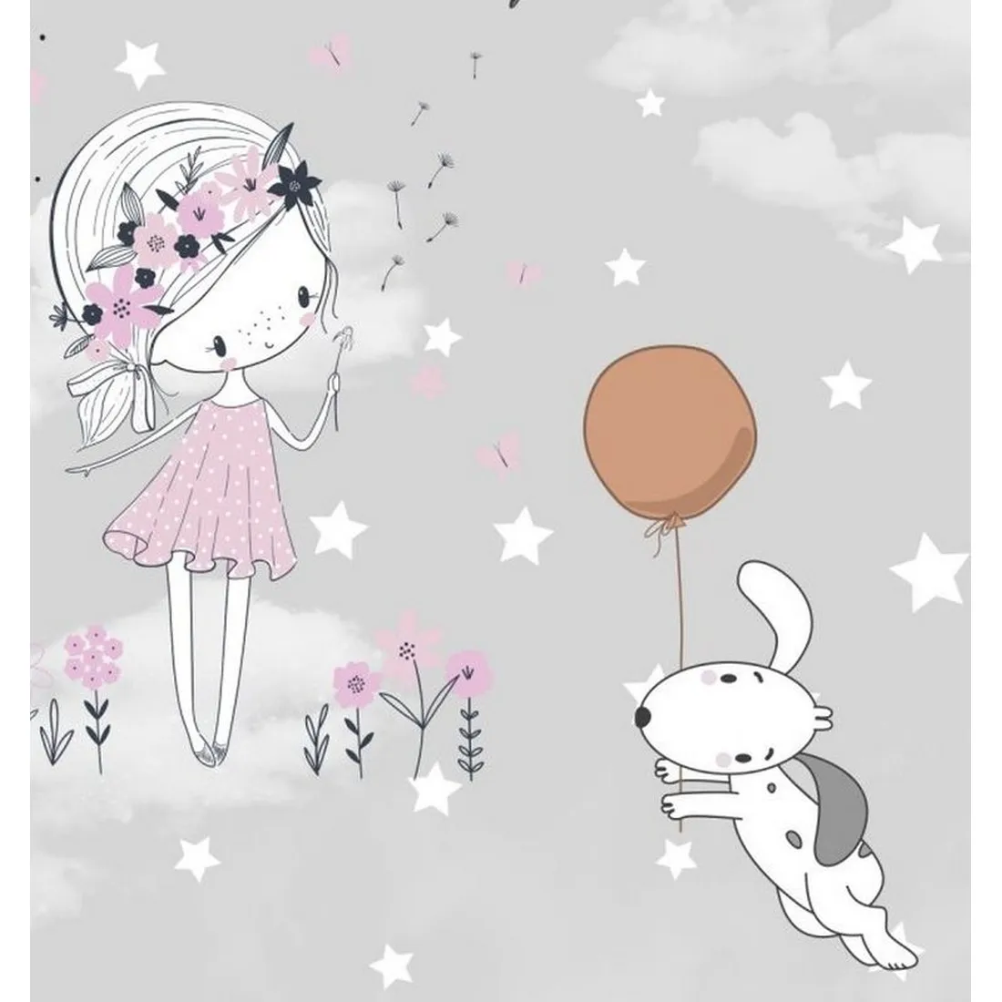 Дизайнерские фотообои по индивидуальному размеру Citydecor Cute&Lovely 24