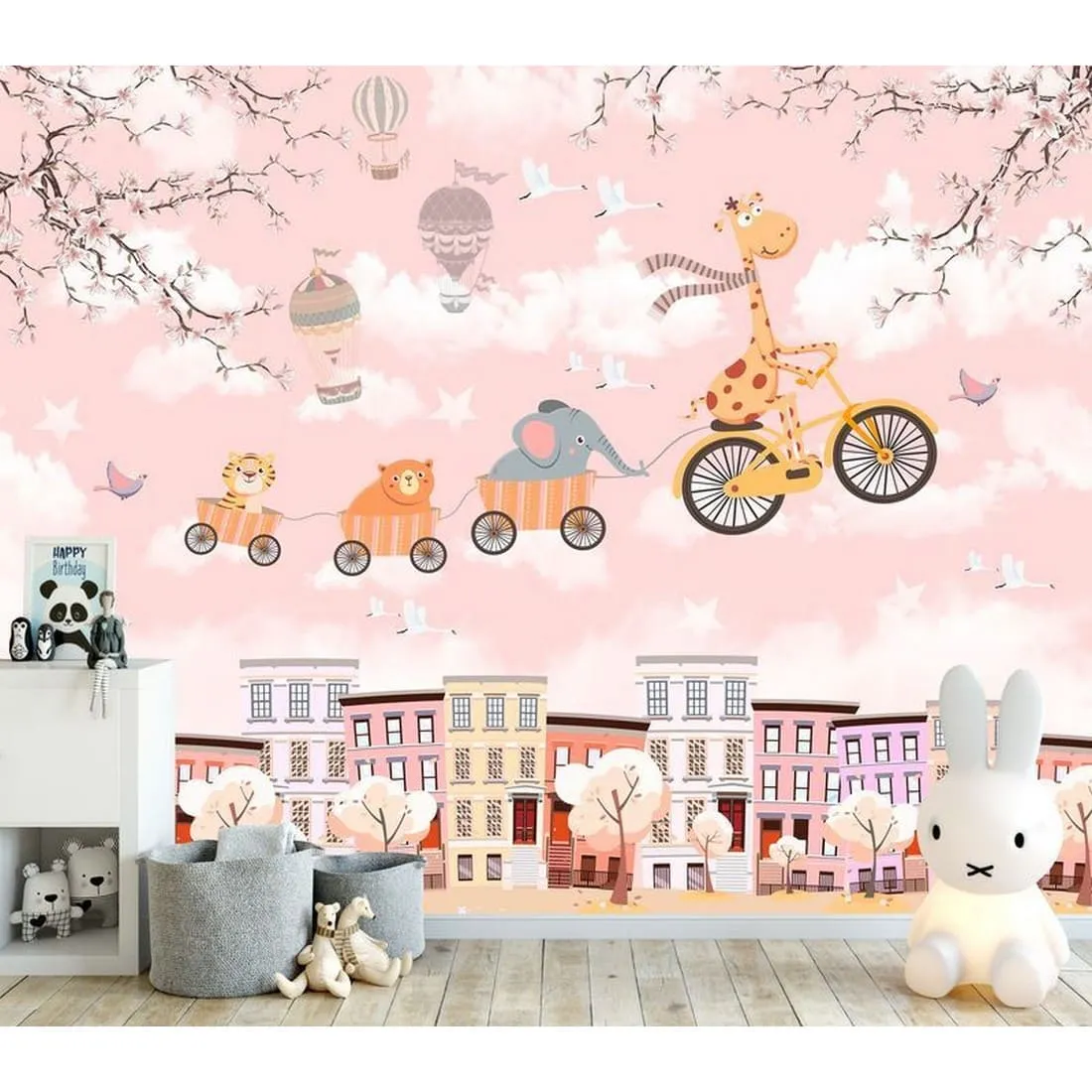 Фотообои на заказ по индивидуальному размеру Citydecor Cute&Lovely 5