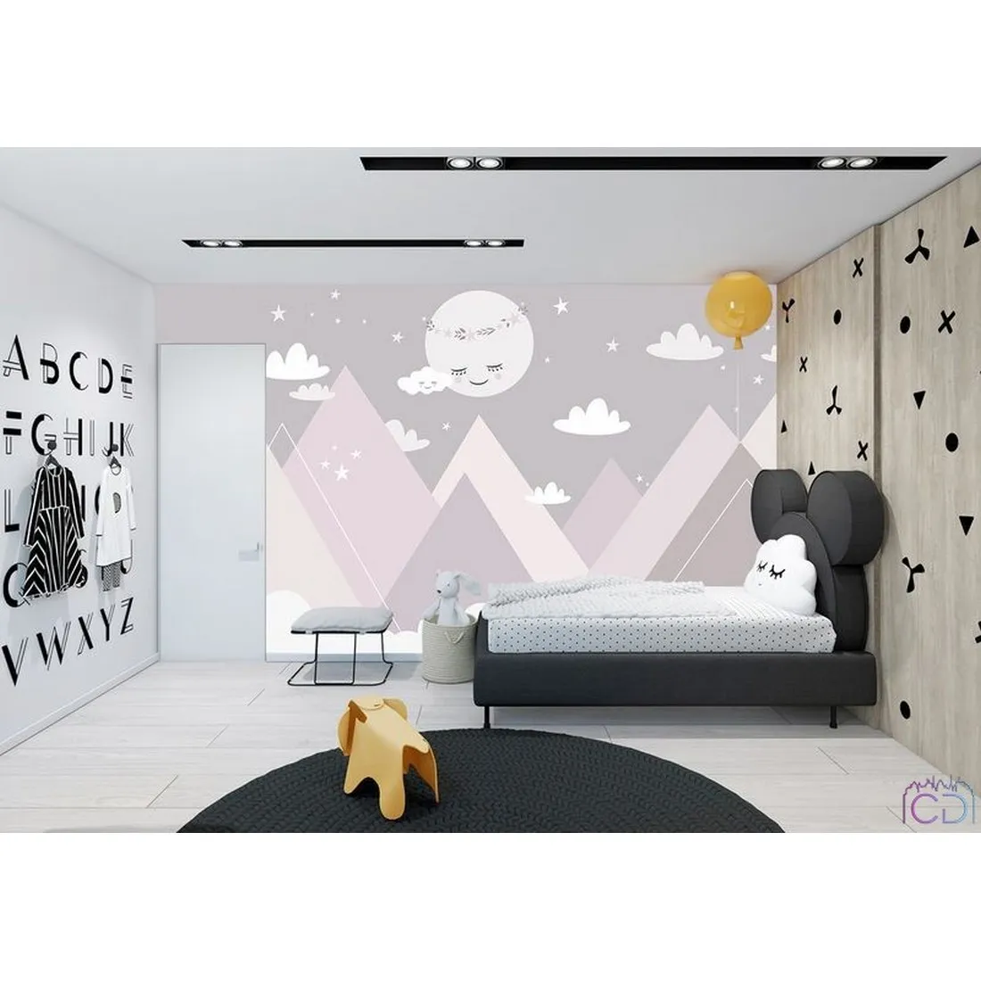 Фотообои на заказ по индивидуальному размеру Citydecor Cute&Lovely 25