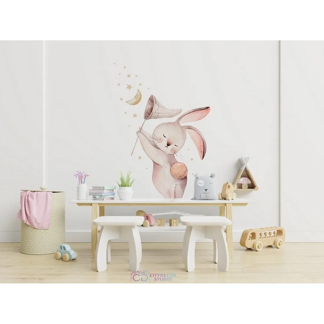 Дизайнерские фотообои по индивидуальному размеру Citydecor Cute&Lovely 30