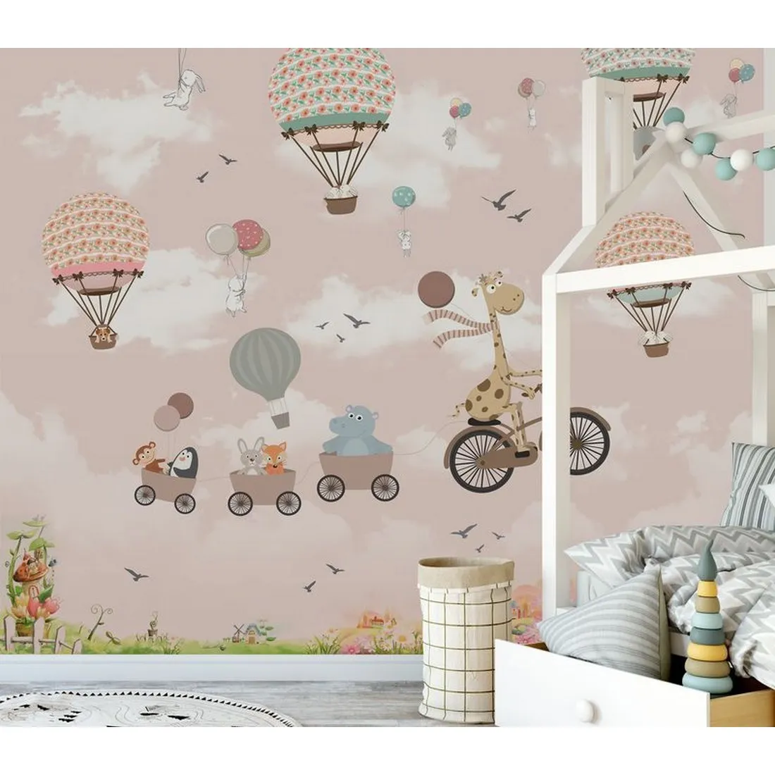 Фотообои на заказ по индивидуальному размеру Citydecor Cute&Lovely 6