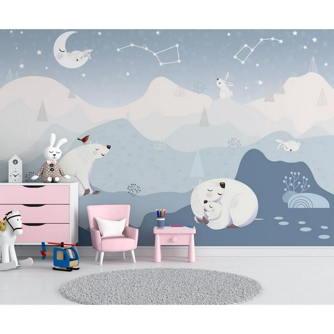 Фотообои на заказ по индивидуальному размеру Citydecor Cute&Lovely 7