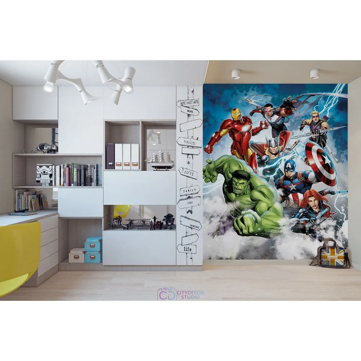 Фотообои на заказ по индивидуальному размеру Citydecor Детская 348