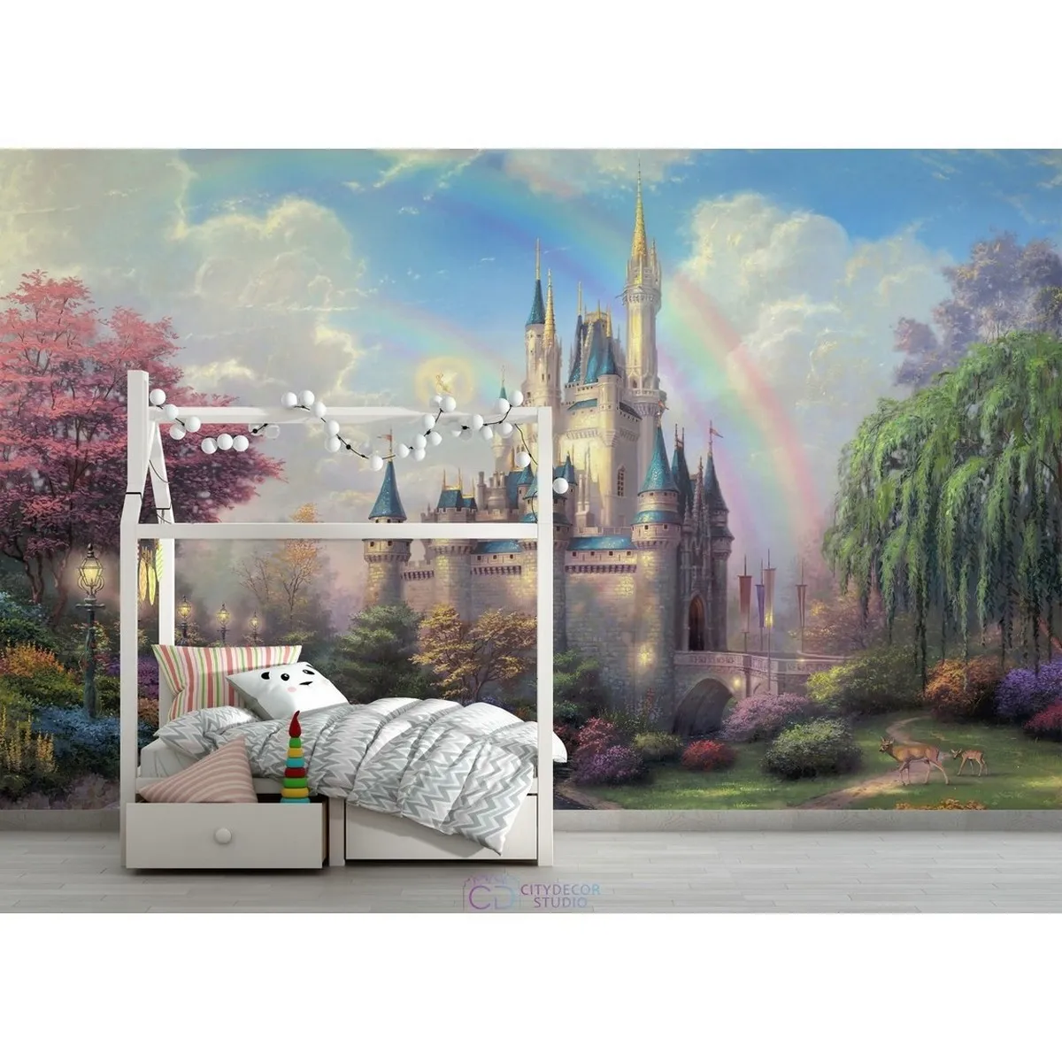 Фотообои на заказ по индивидуальному размеру Citydecor Детская 398