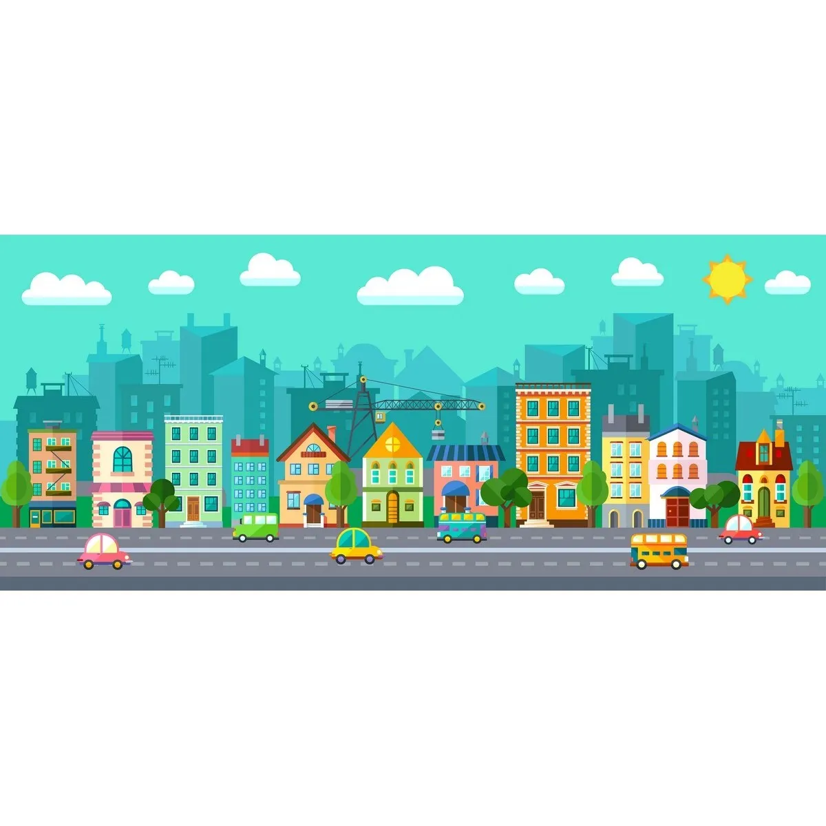 Фотообои на заказ по индивидуальному размеру Citydecor Детская 403