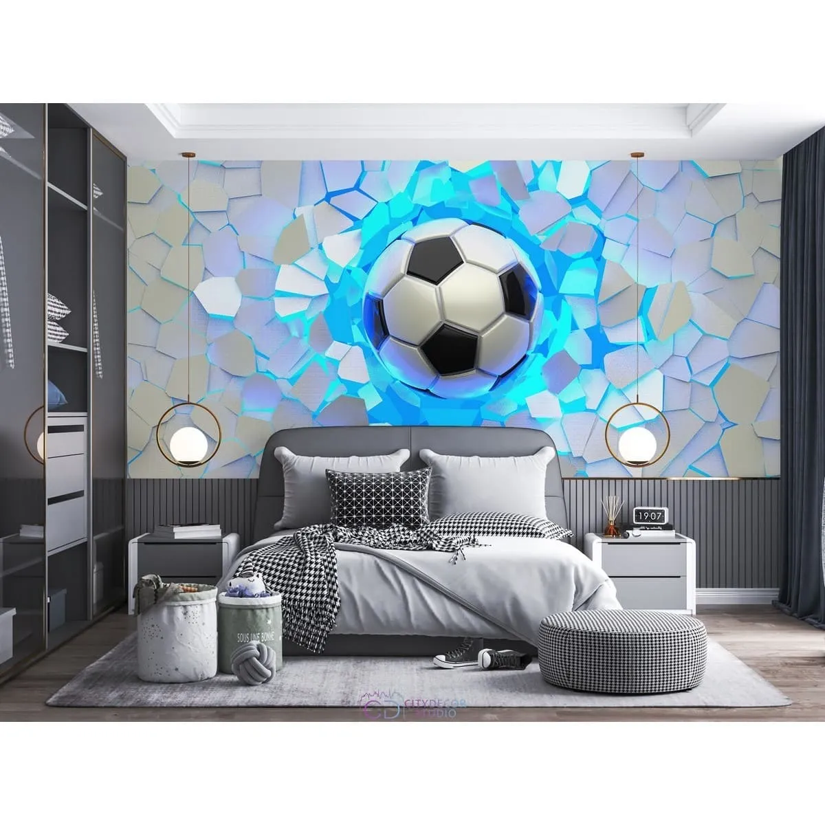 Фотообои на заказ по индивидуальному размеру Citydecor Детская 411