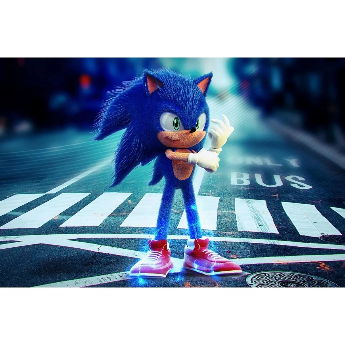 Фотообои на заказ по индивидуальному размеру Citydecor Детская Sonic 414