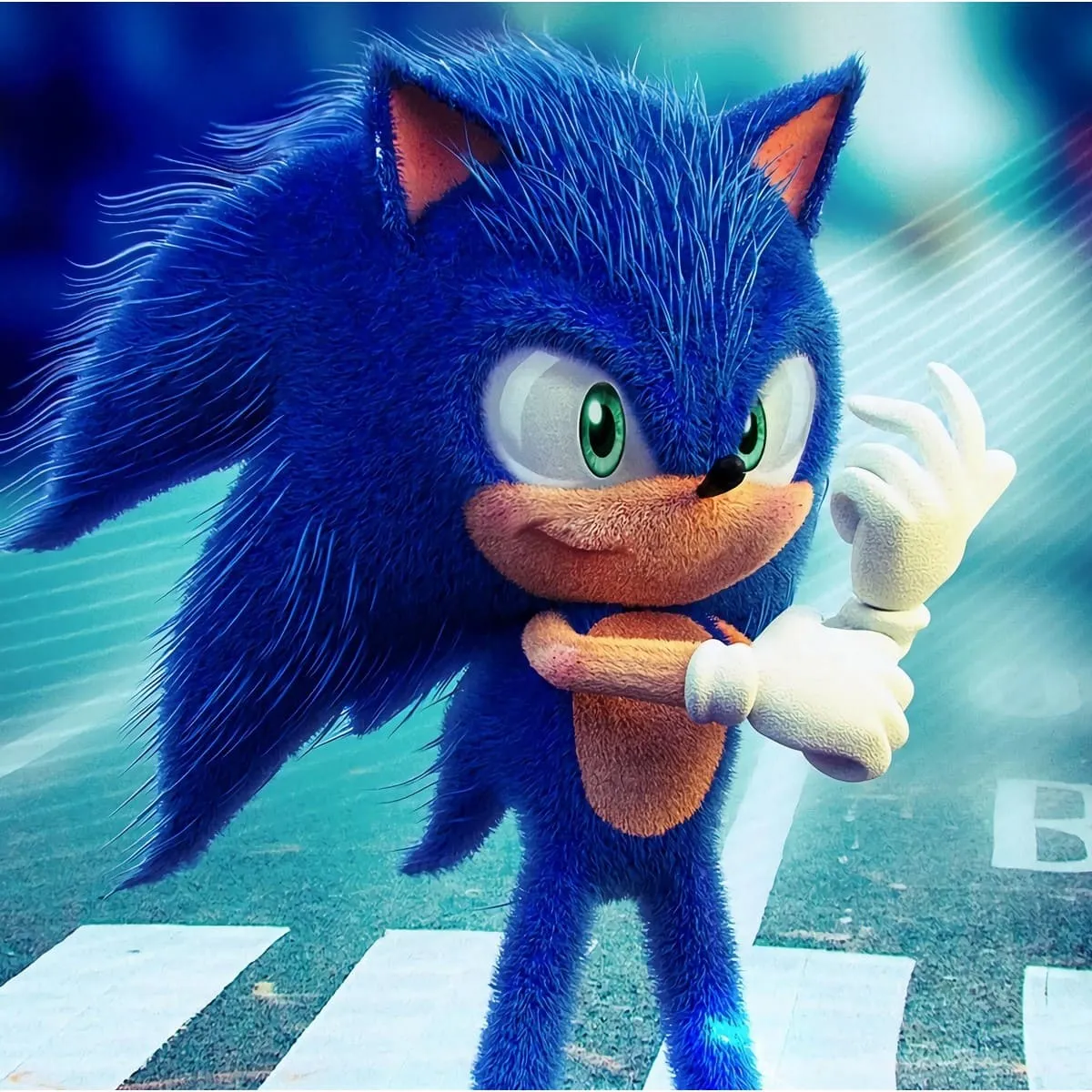 Фотообои на заказ по индивидуальному размеру Citydecor Детская Sonic 414