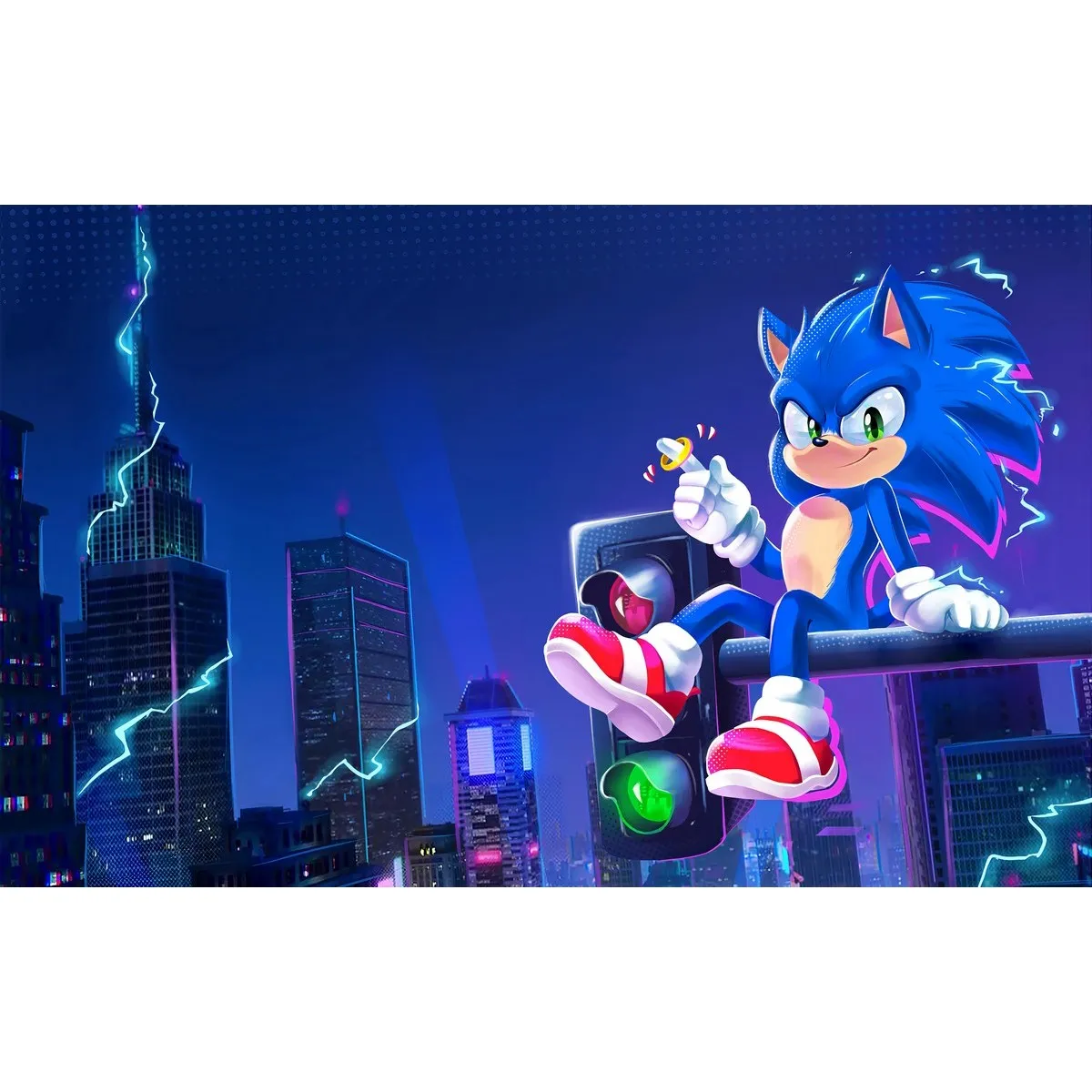 Фотообои на заказ по индивидуальному размеру Citydecor Детская Sonic 415