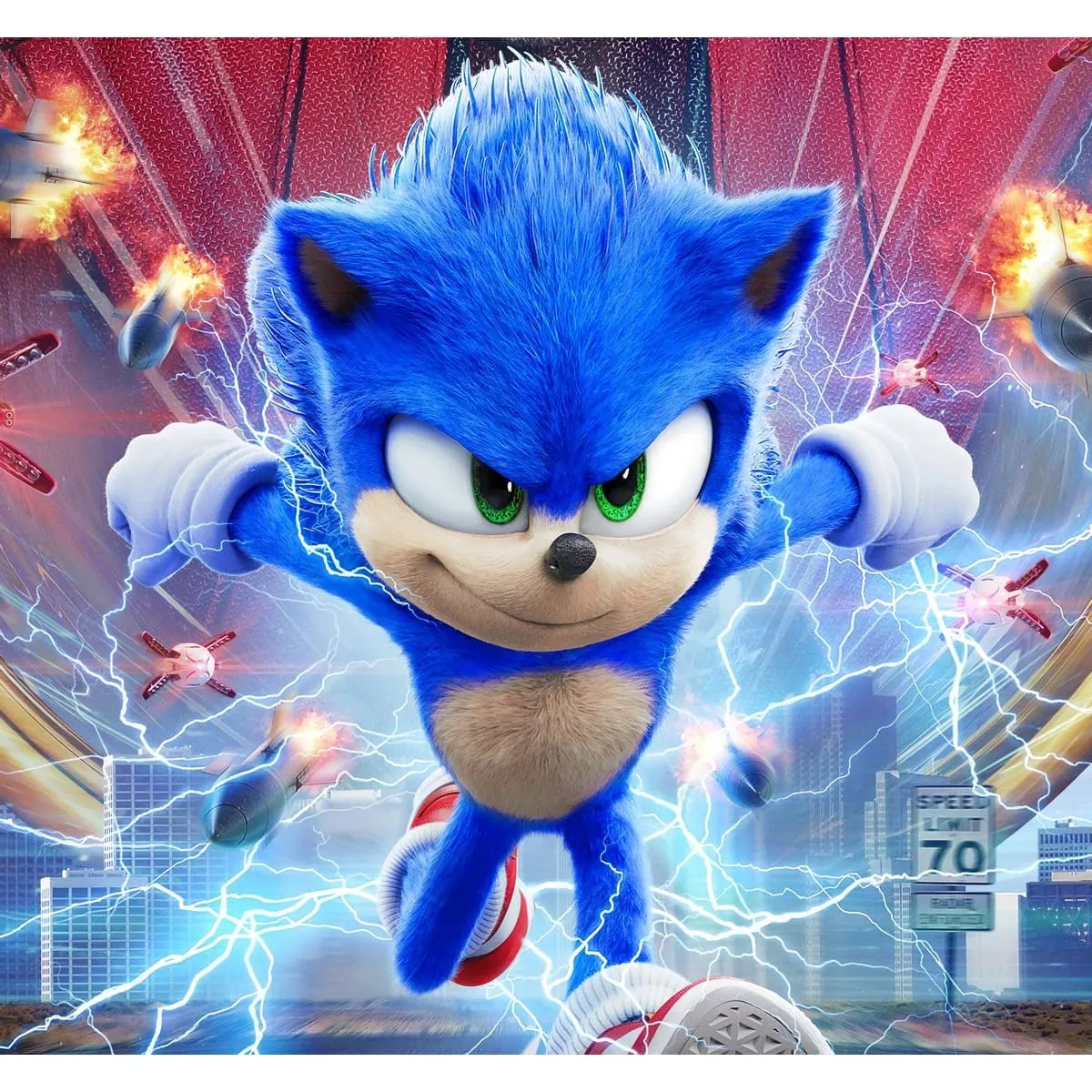 Фотообои на заказ по индивидуальному размеру Citydecor Детская Sonic 428