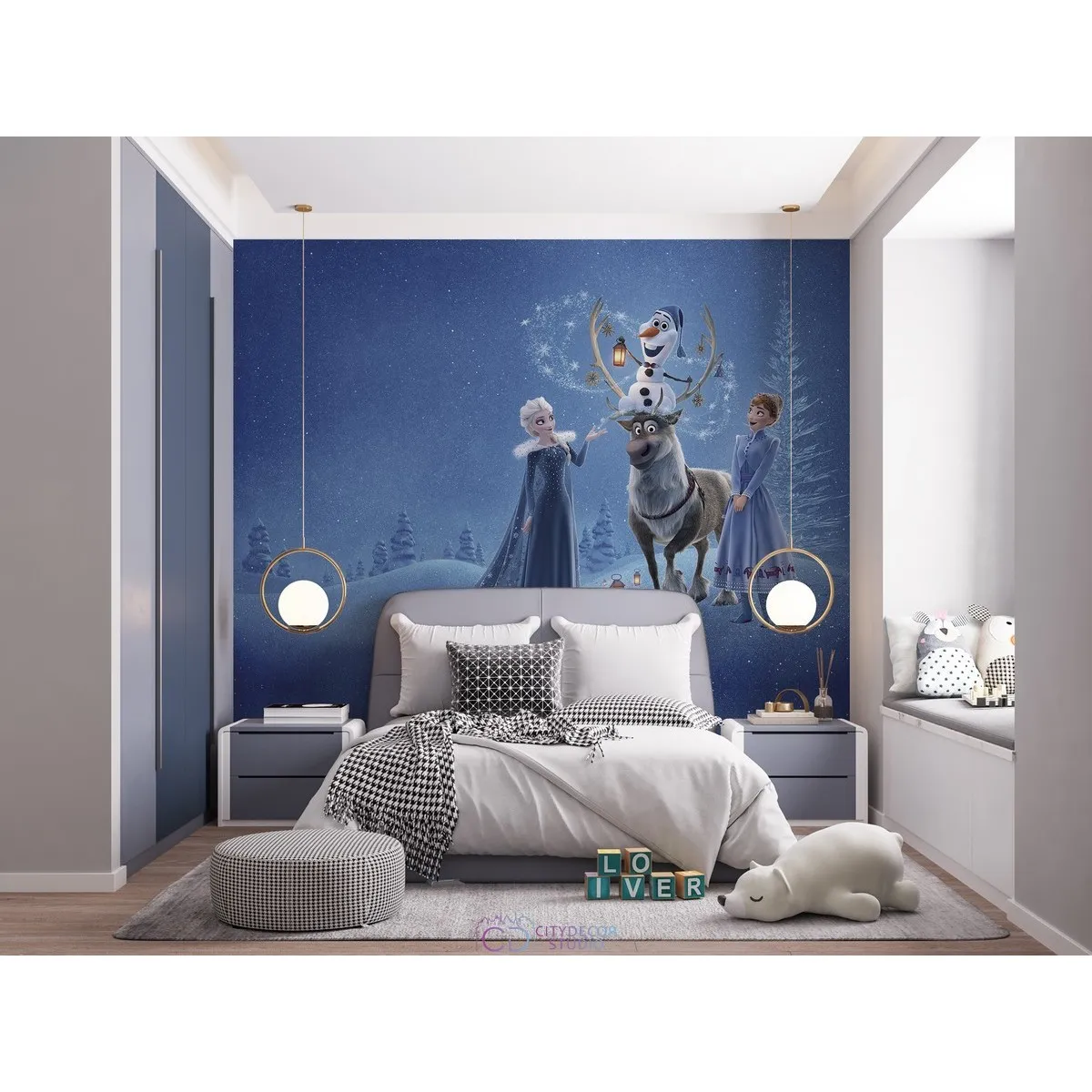 Фотообои на заказ по индивидуальному размеру Citydecor Детская 434