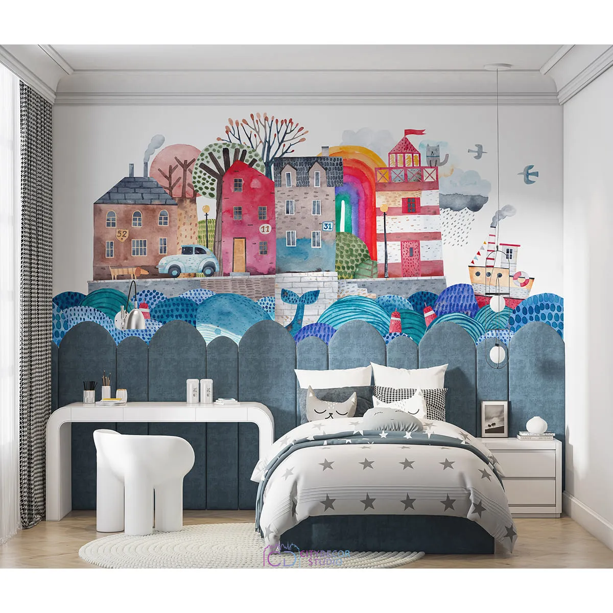 Дизайнерские фотообои по индивидуальному размеру Citydecor Детская 455