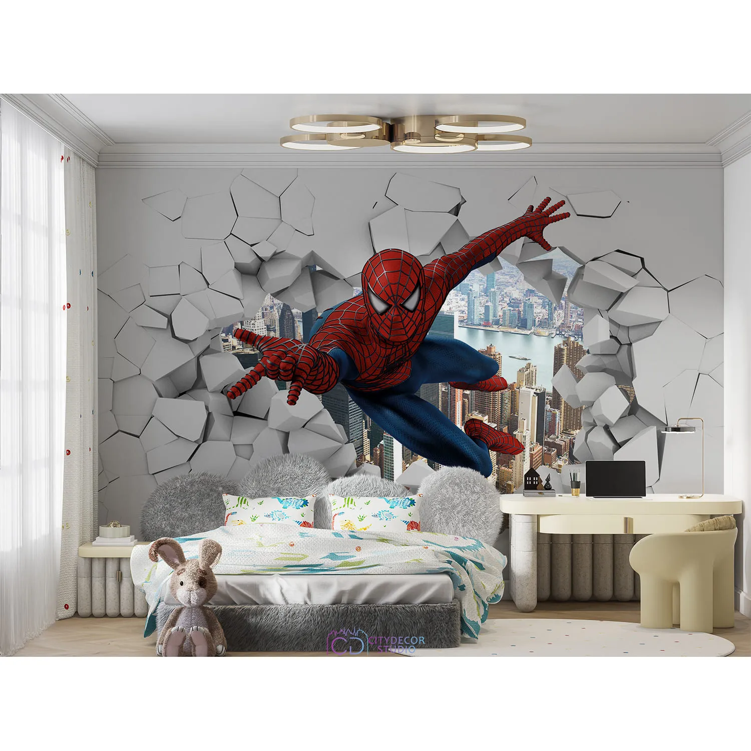 Фотообои на заказ по индивидуальному размеру Citydecor Детская 456
