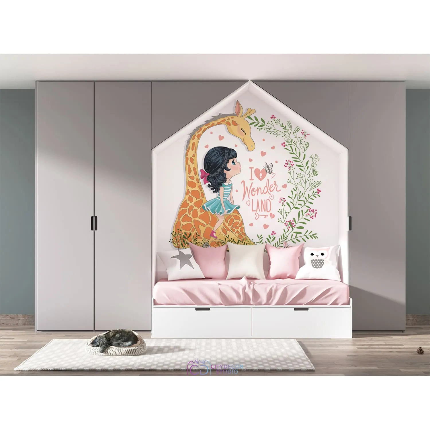Фотообои на заказ по индивидуальному размеру Citydecor Детская 457