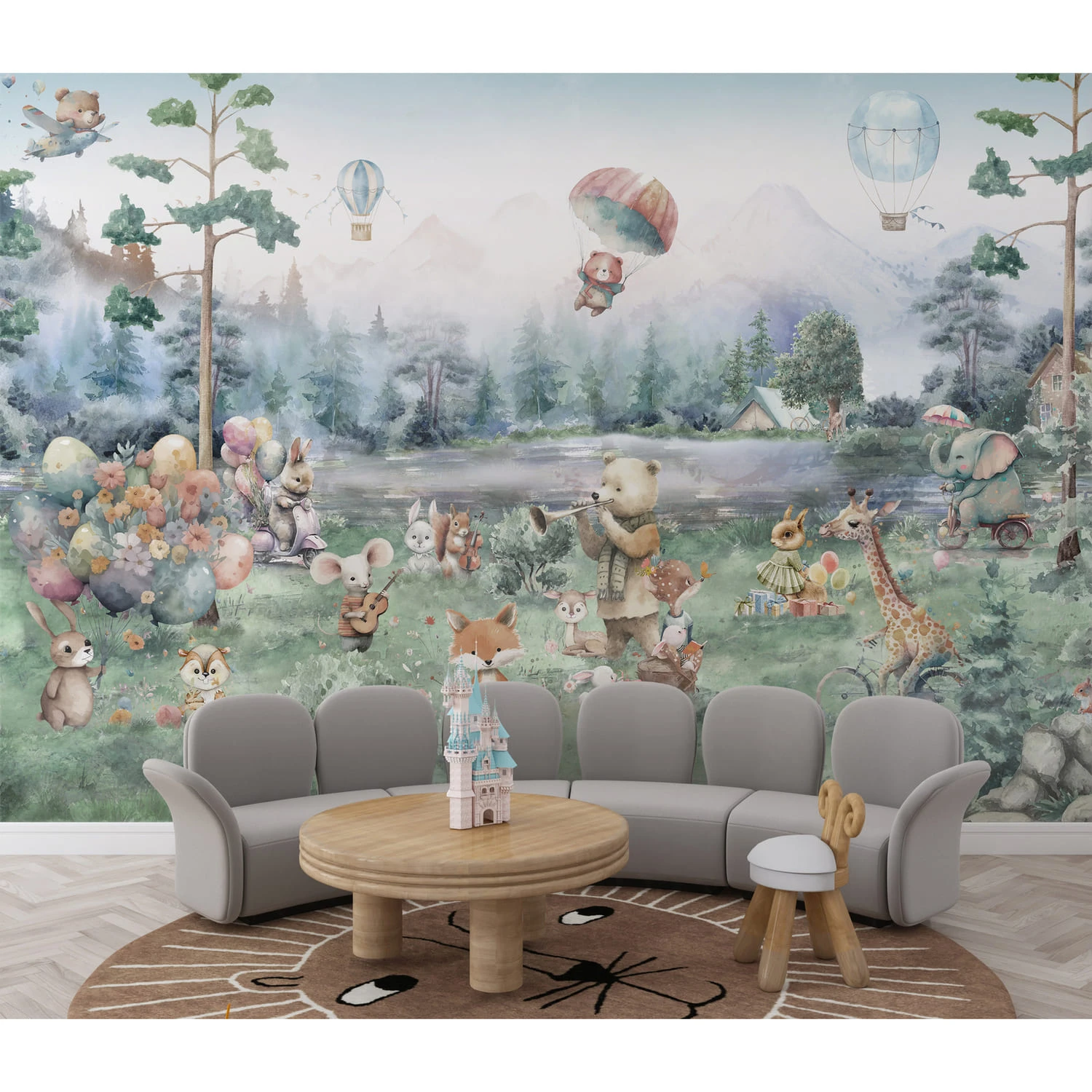 Фотообои на заказ по индивидуальному размеру Citydecor Детская 461