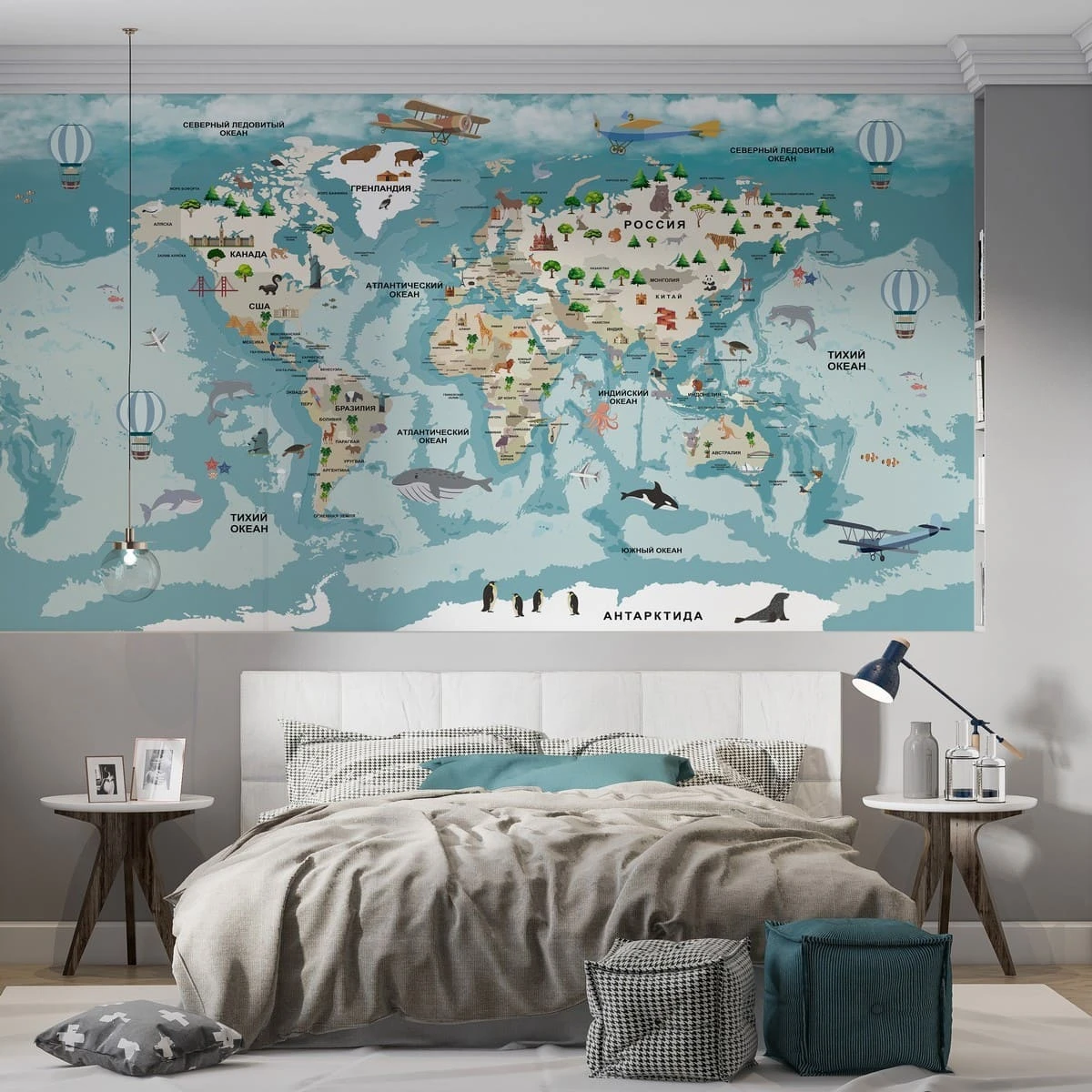 Фотообои на заказ по индивидуальному размеру Citydecor Детская 467