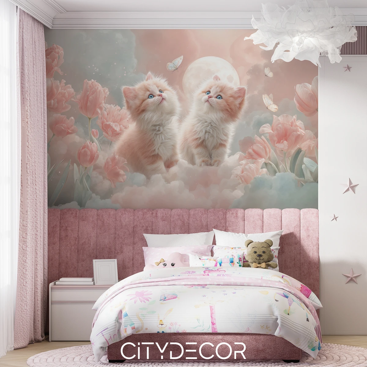 Фотообои на заказ по индивидуальному размеру Citydecor Детская 484