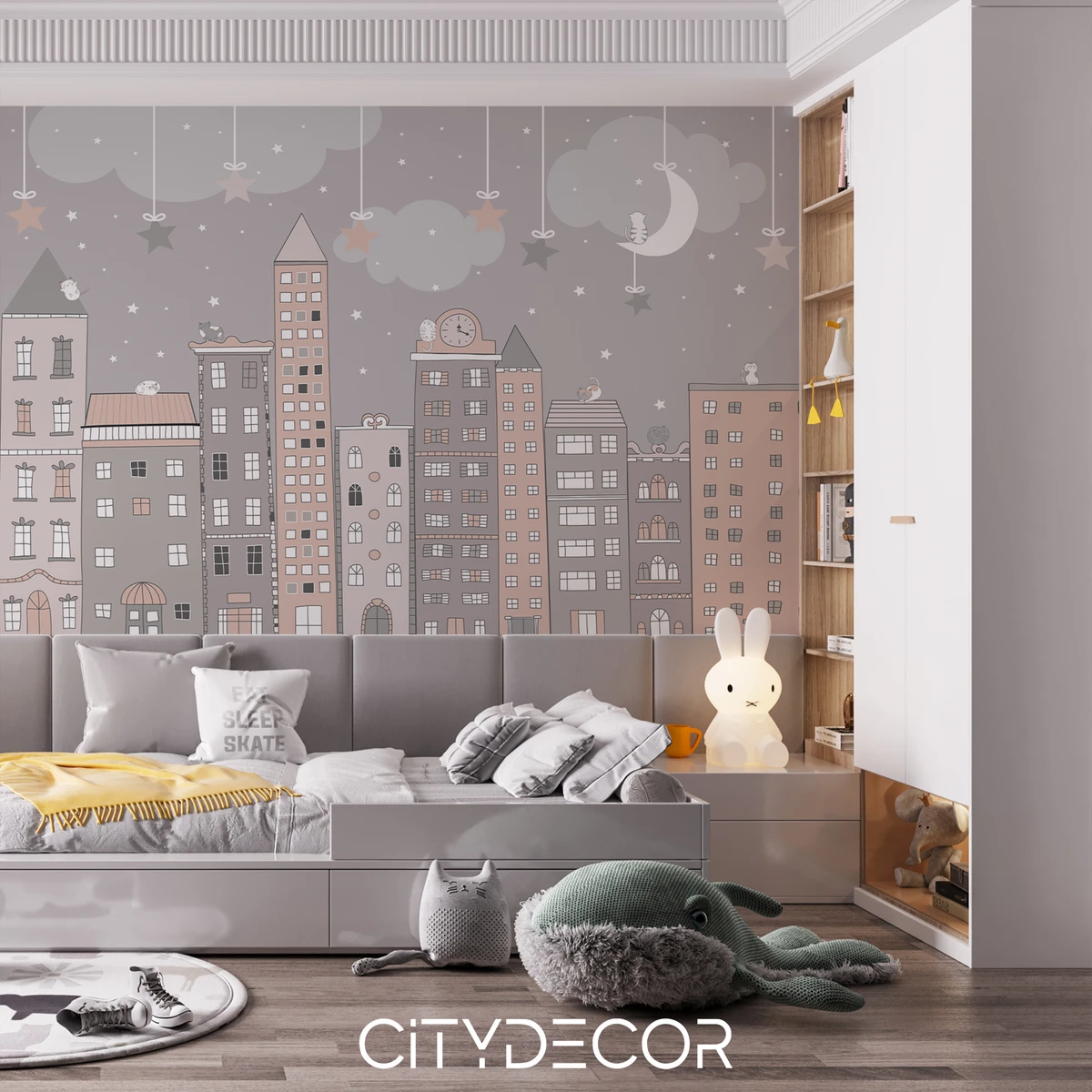 Фотообои на заказ по индивидуальному размеру Citydecor Детская 487