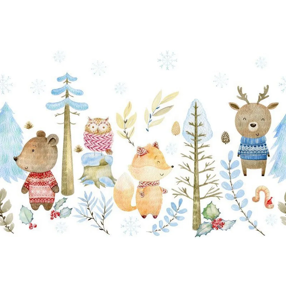 Фотообои на заказ по индивидуальному размеру Citydecor Cute&Lovely 9