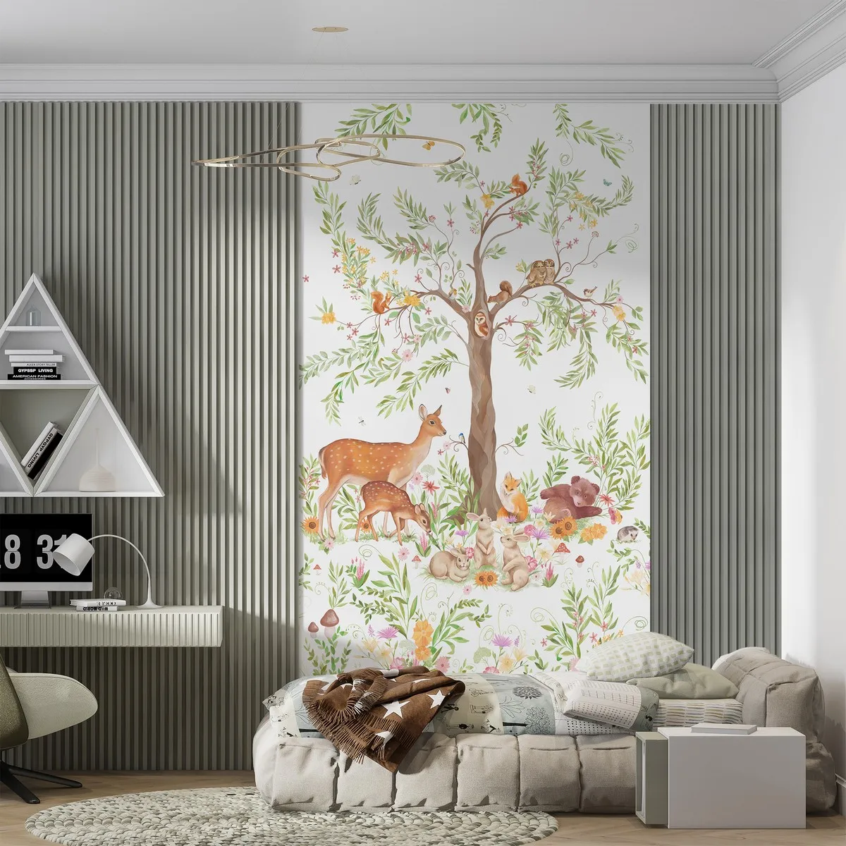 Фотообои на заказ по индивидуальному размеру Citydecor Лесная сказка 1