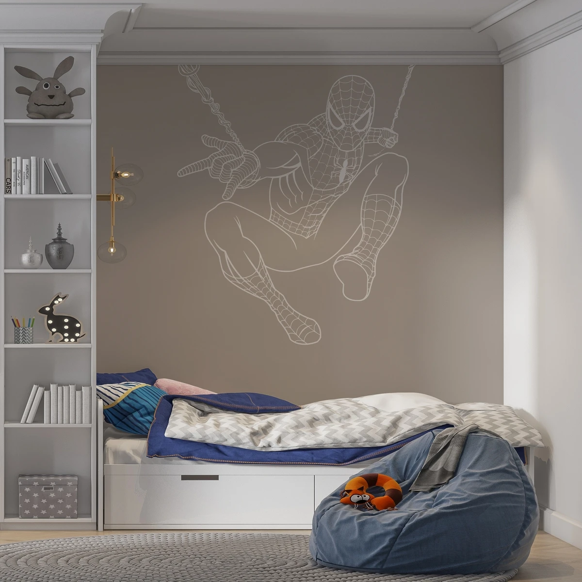 Фотообои на заказ по индивидуальному размеру Citydecor Человек Паук 2