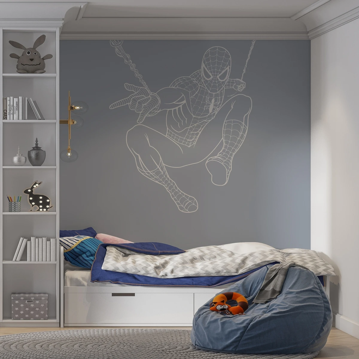 Фотообои на заказ по индивидуальному размеру Citydecor Человек Паук 4