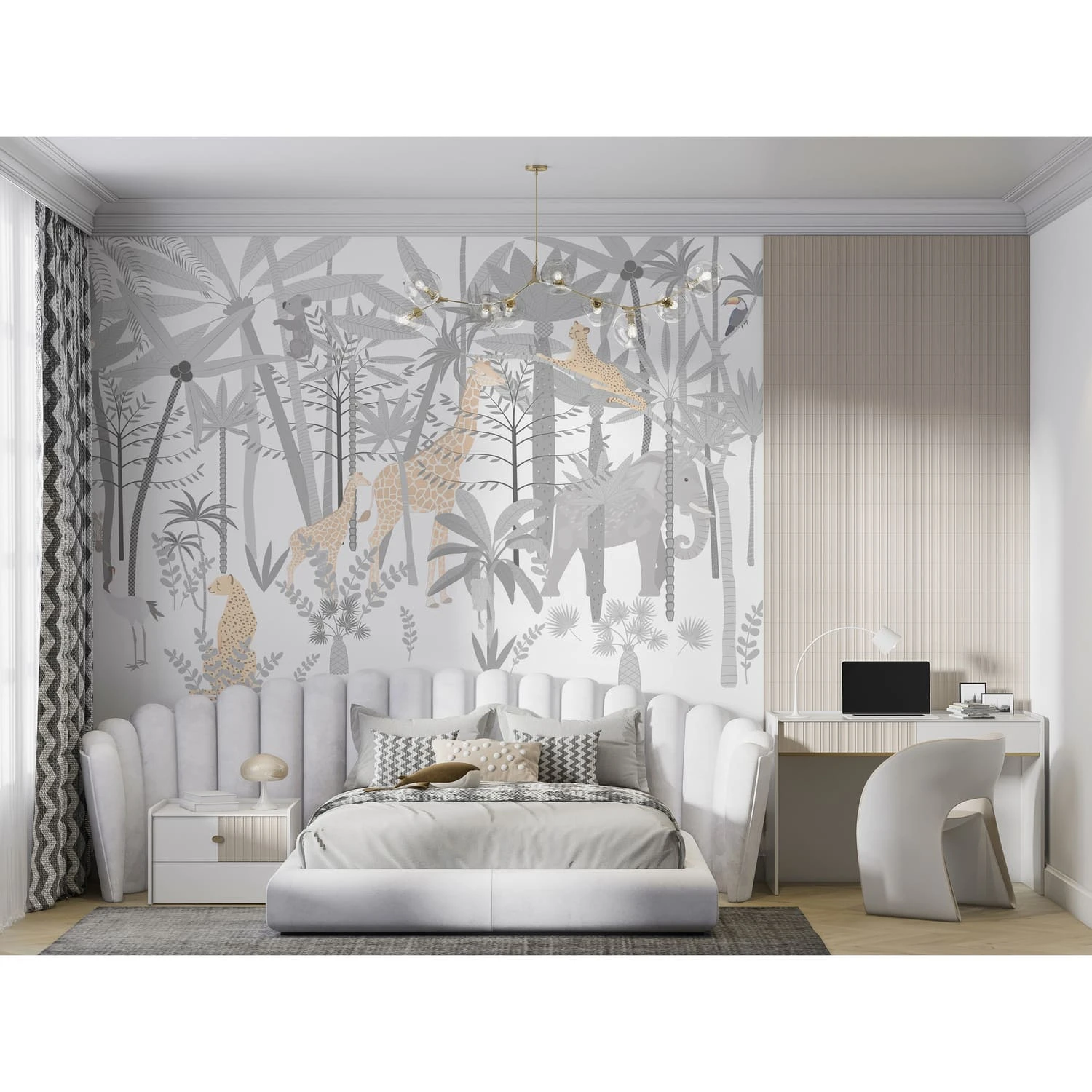 Дизайнерские фотообои по индивидуальному размеру Citydecor Джунгли зовут 27