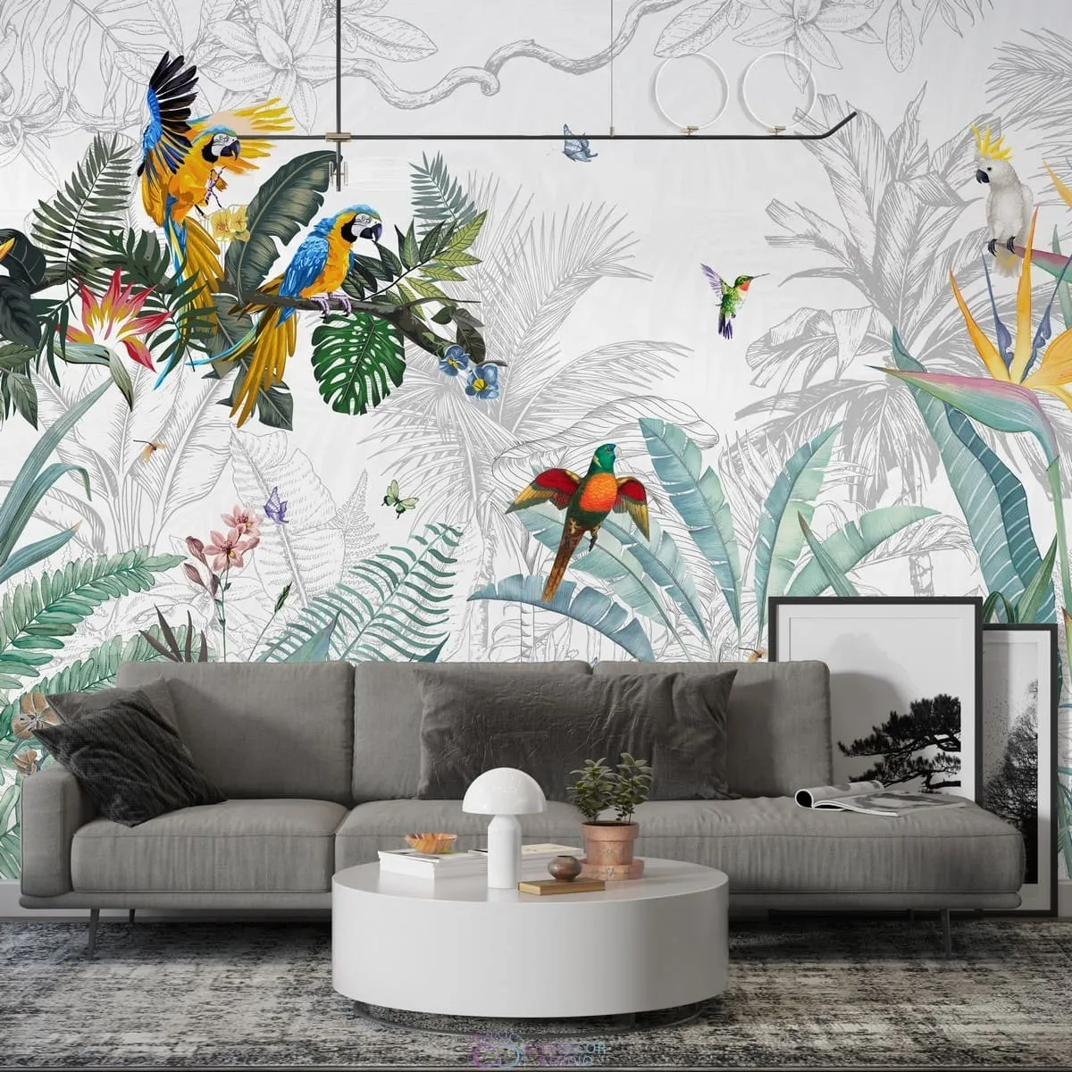 Дизайнерские фотообои по индивидуальному размеру Citydecor Джунгли зовут 7
