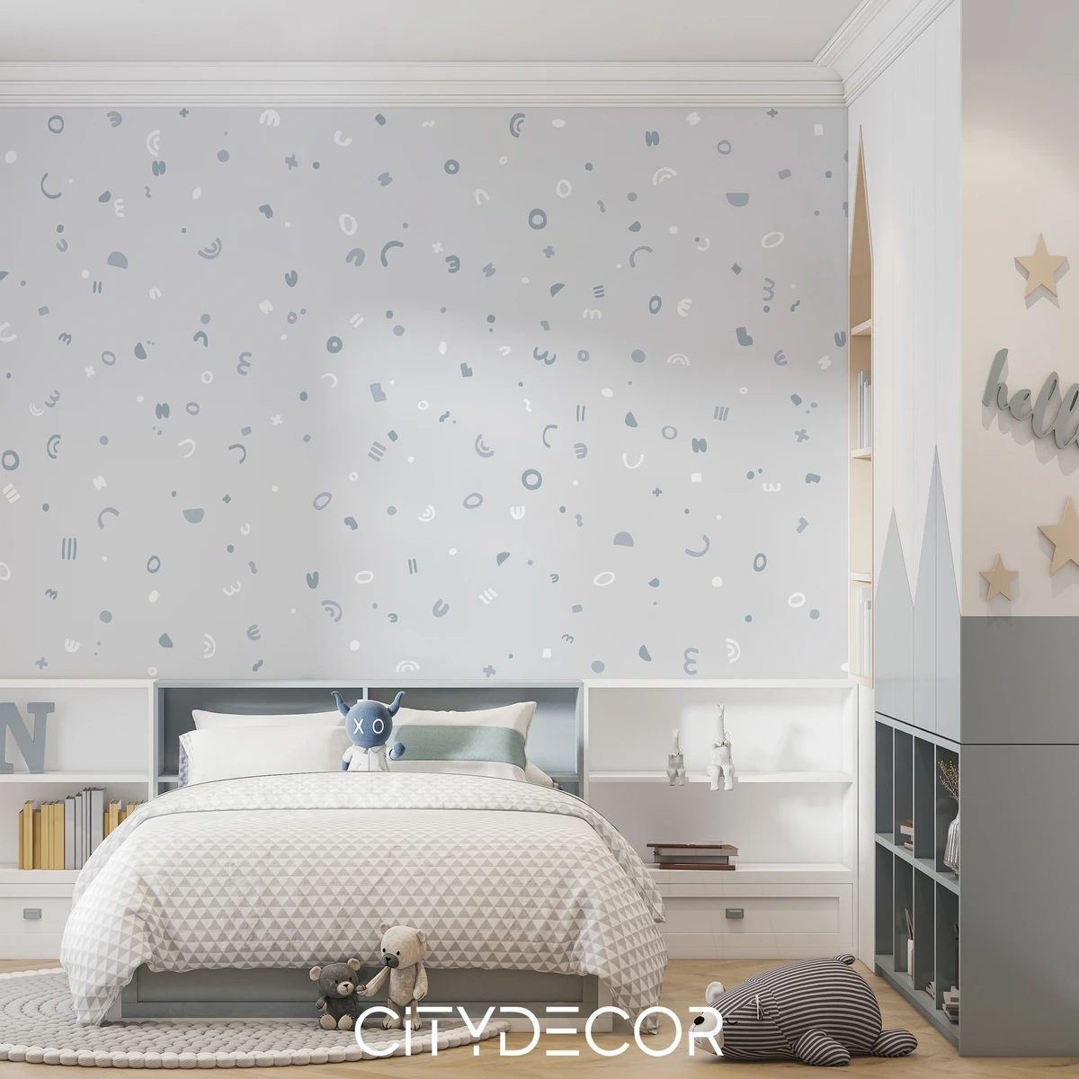 Фотообои на заказ по индивидуальному размеру Citydecor Elements 2