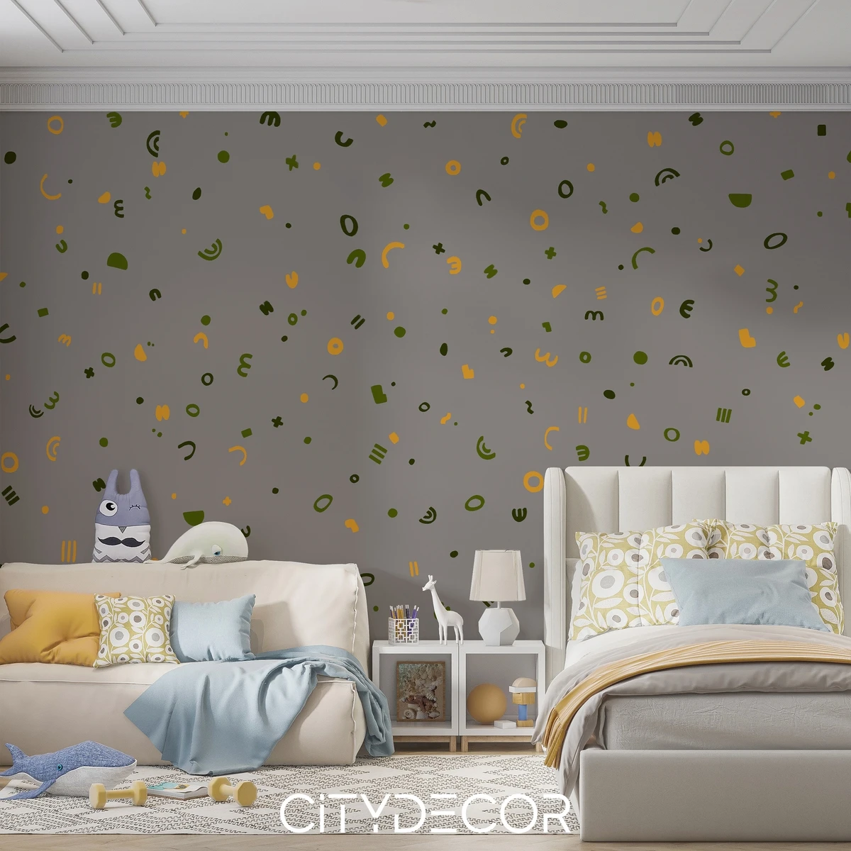 Фотообои на заказ по индивидуальному размеру Citydecor Elements 3