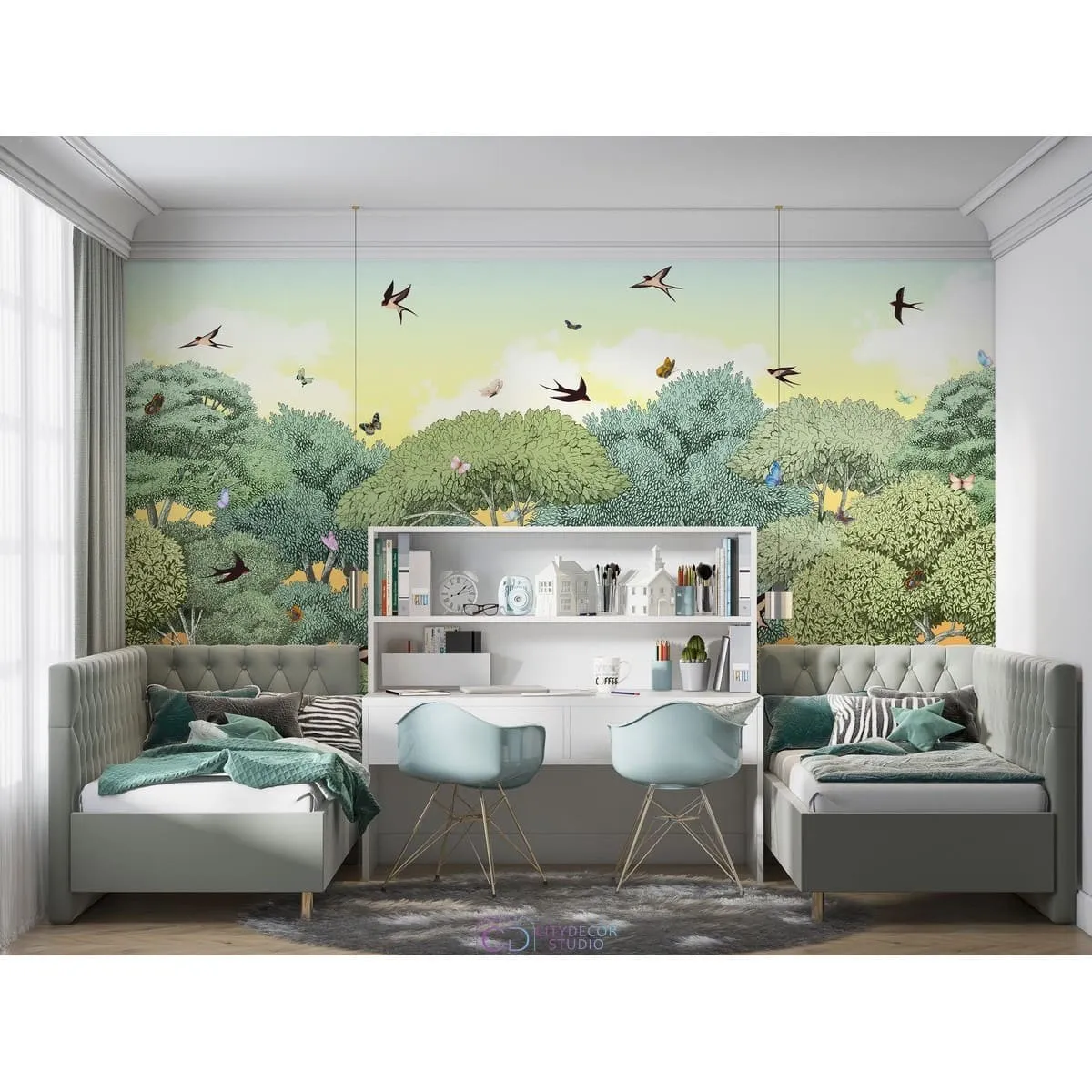 Дизайнерские фотообои по индивидуальному размеру Citydecor Fantasy 1