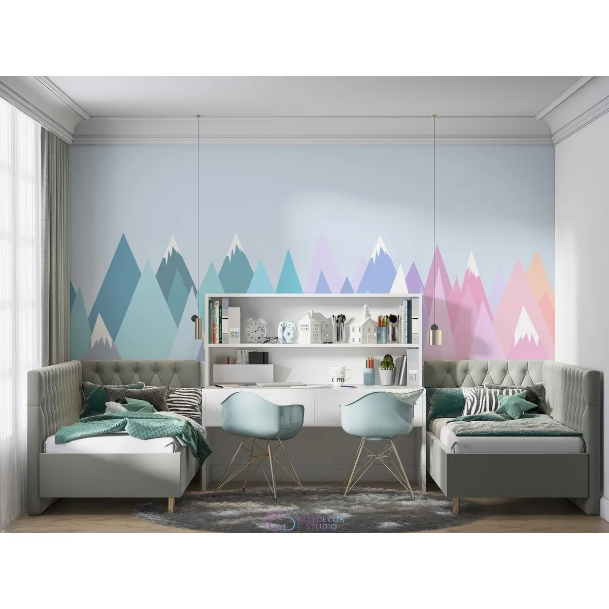 Дизайнерские фотообои по индивидуальному размеру Citydecor Fantasy 11