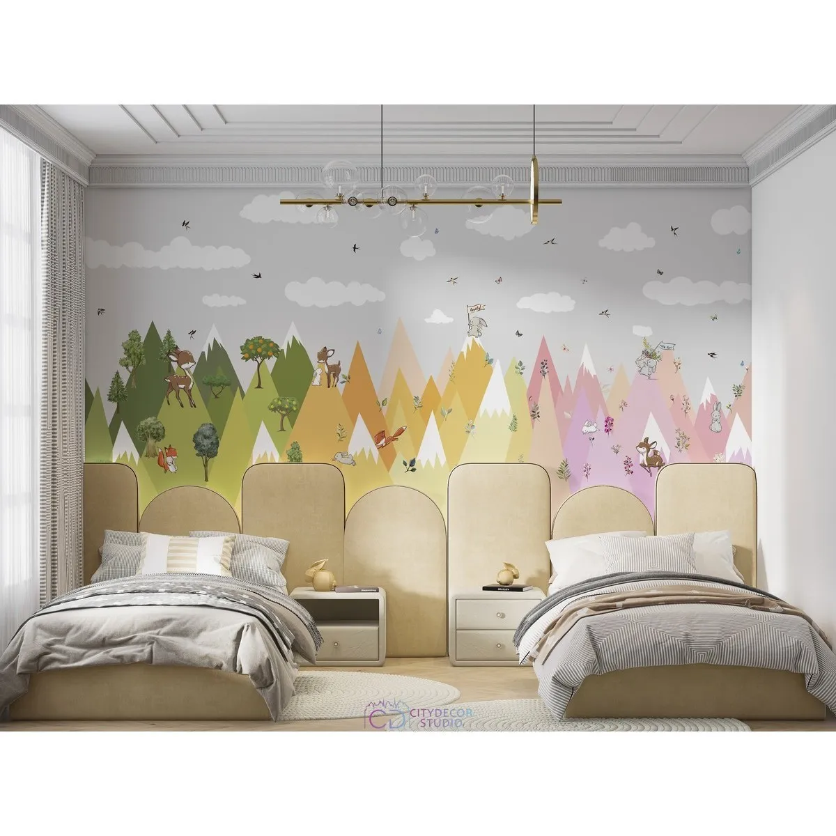 Дизайнерские фотообои по индивидуальному размеру Citydecor Fantasy 12