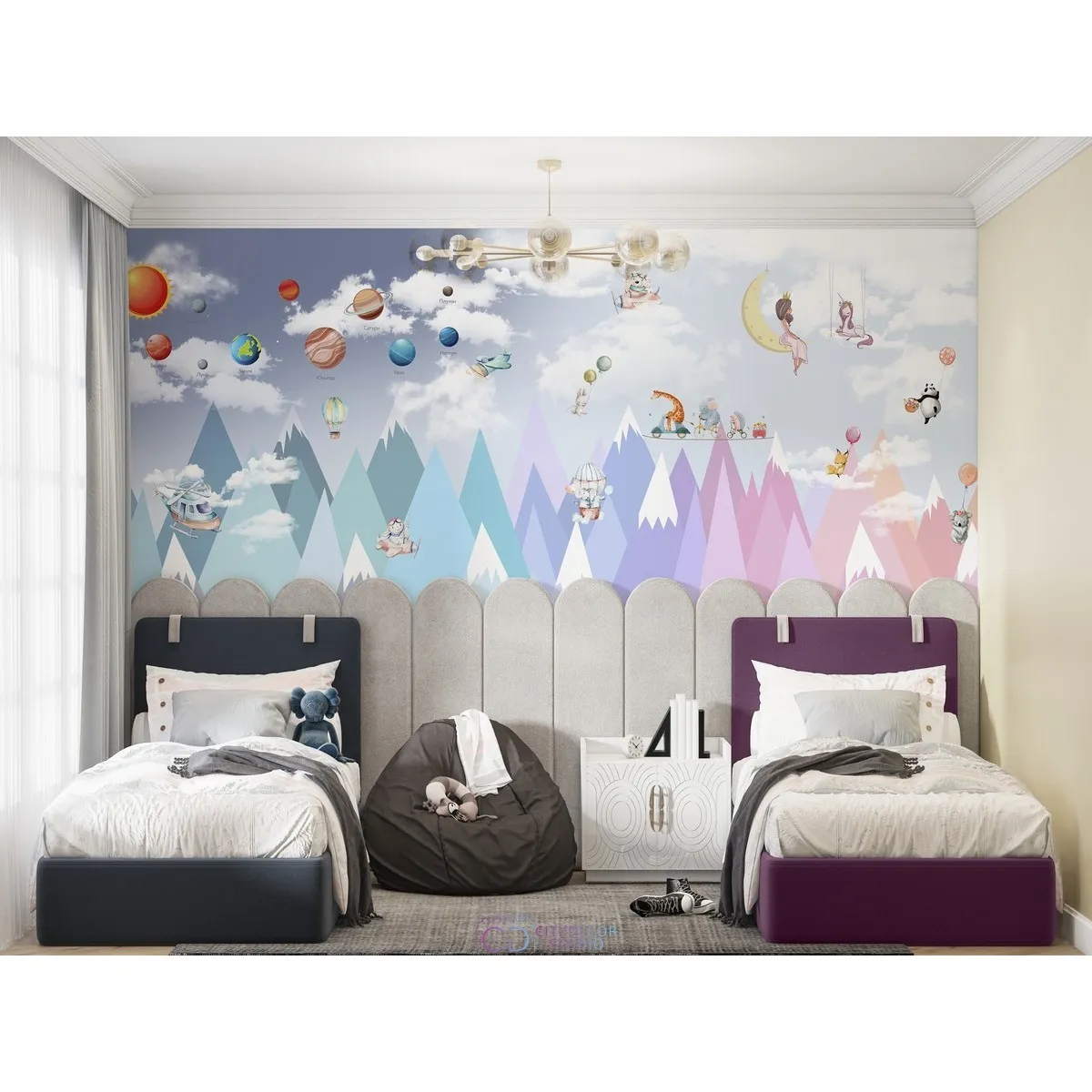 Дизайнерские фотообои по индивидуальному размеру Citydecor Fantasy 15