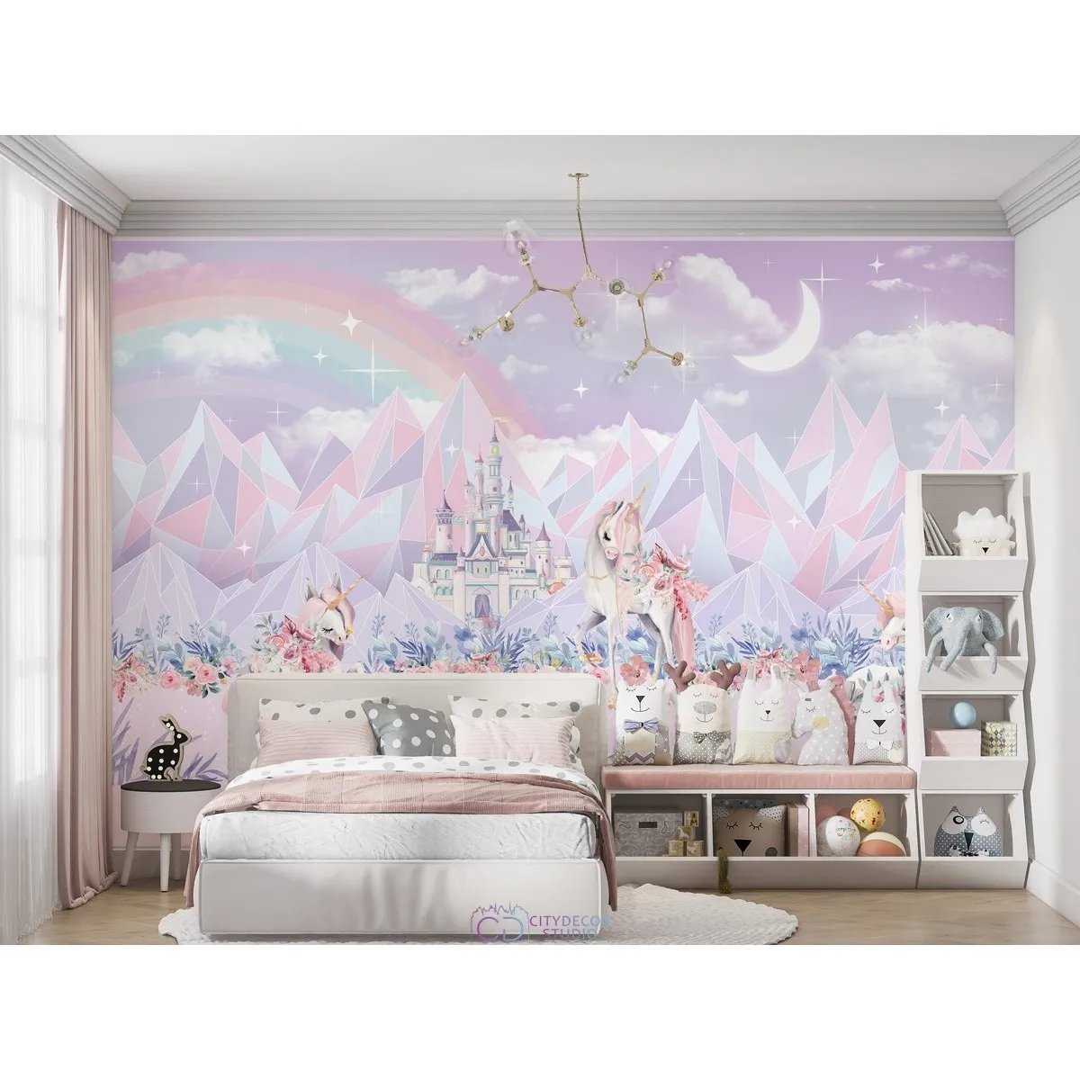 Дизайнерские фотообои по индивидуальному размеру Citydecor Fantasy 19