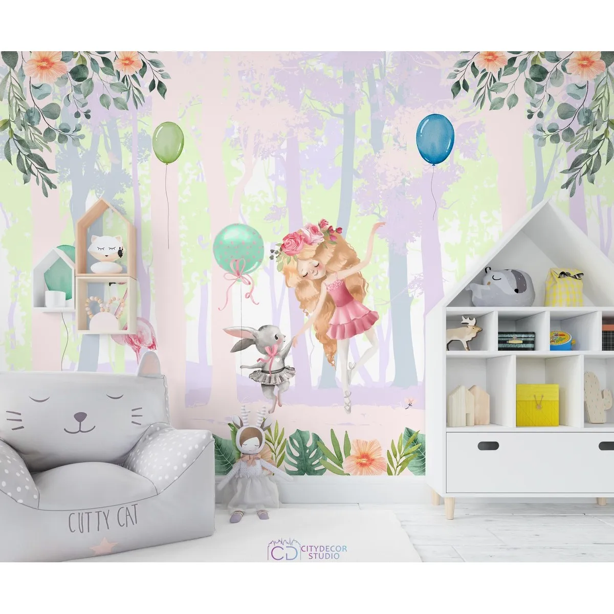 Дизайнерские фотообои по индивидуальному размеру Citydecor Fantasy 22