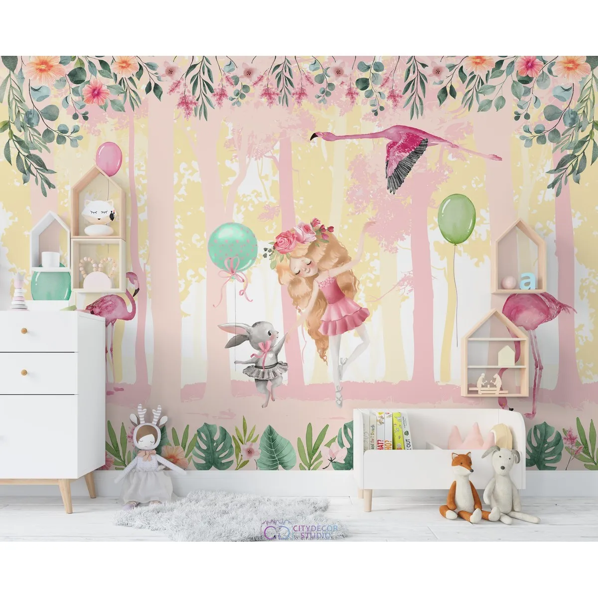 Дизайнерские фотообои по индивидуальному размеру Citydecor Fantasy 24