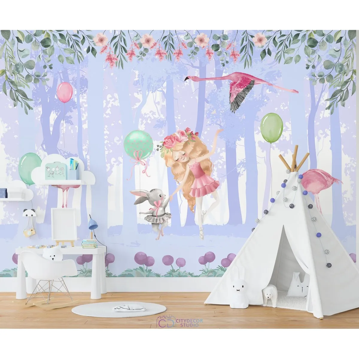 Дизайнерские фотообои по индивидуальному размеру Citydecor Fantasy 25