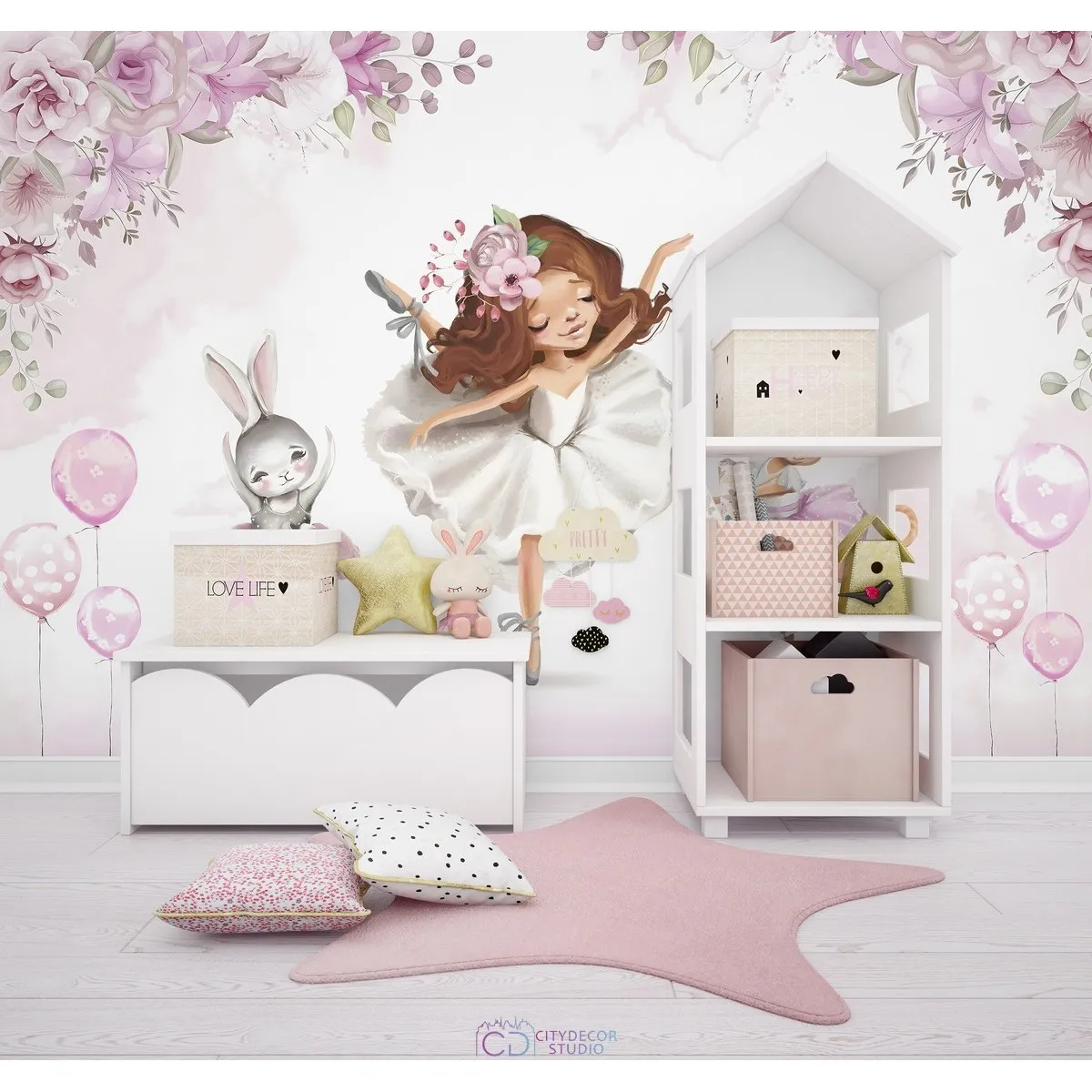 Фотообои на заказ по индивидуальному размеру Citydecor Fantasy 27