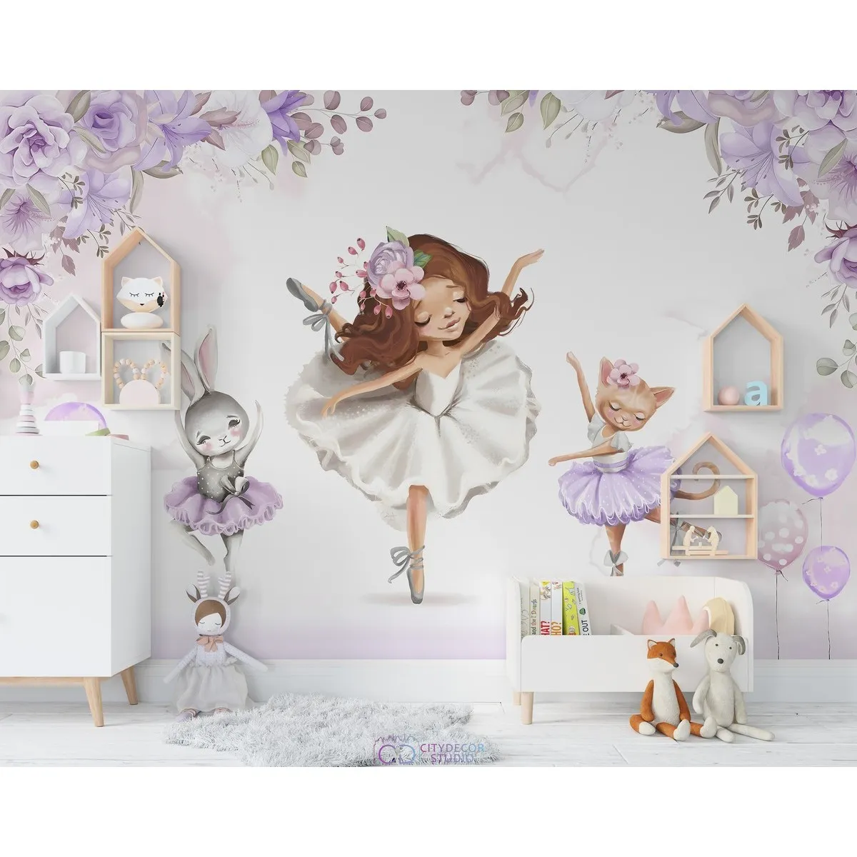 Фотообои на заказ по индивидуальному размеру Citydecor Fantasy 28